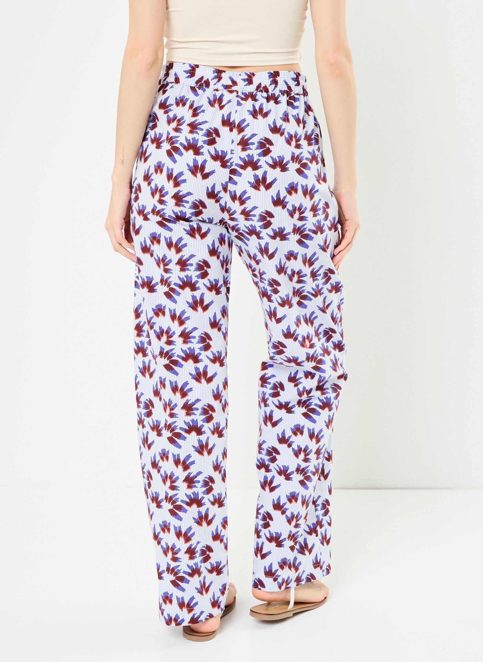 Pantalons larges Pantalon Louxor femme bleu Stella Forest Pantalons larges Pantalon Louxor femme bleu BLEU