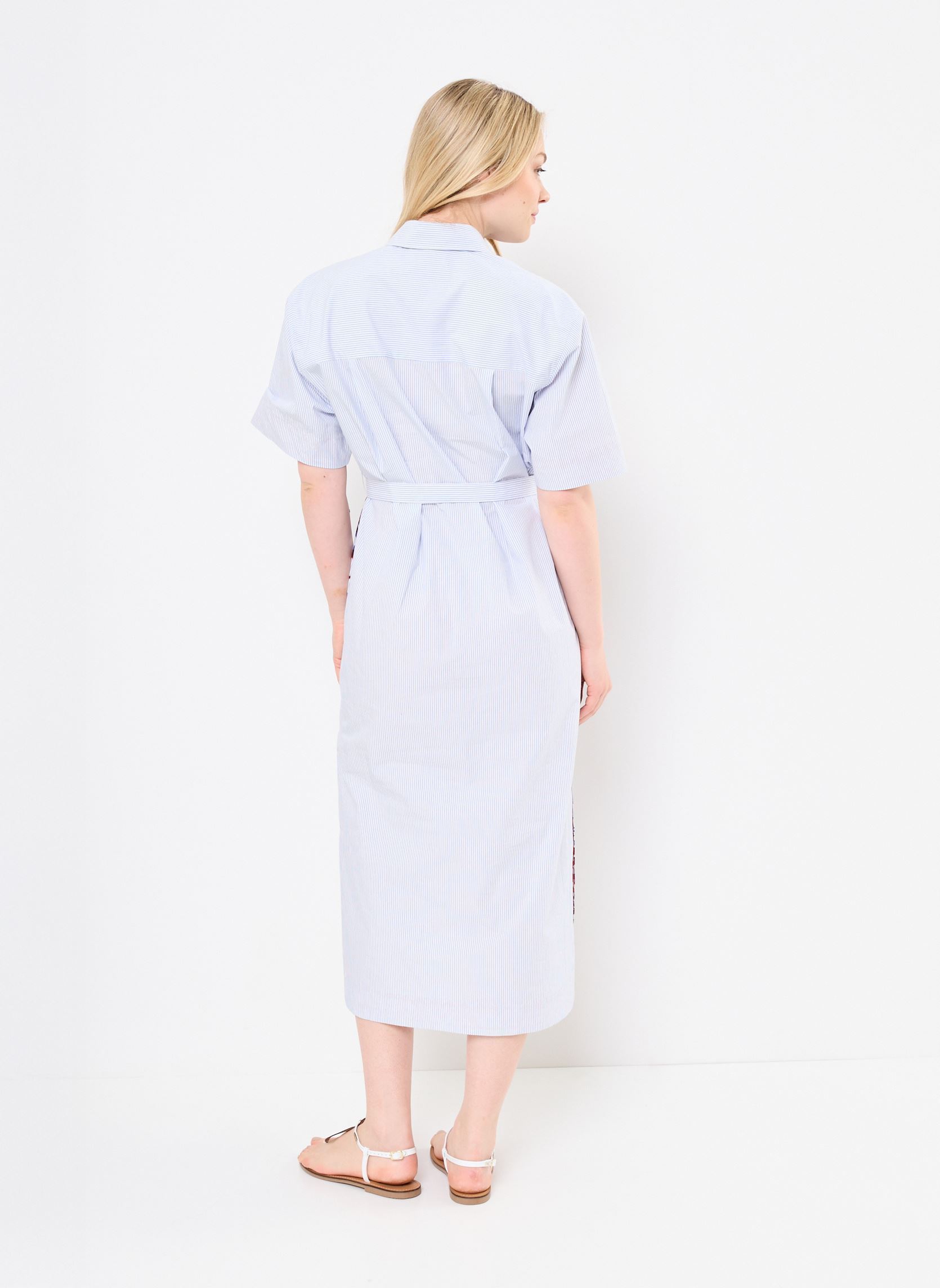Vestidos largos Robe Louxor mujer azul Stella Forest Vestidos largos Robe Louxor mujer azul BLEU