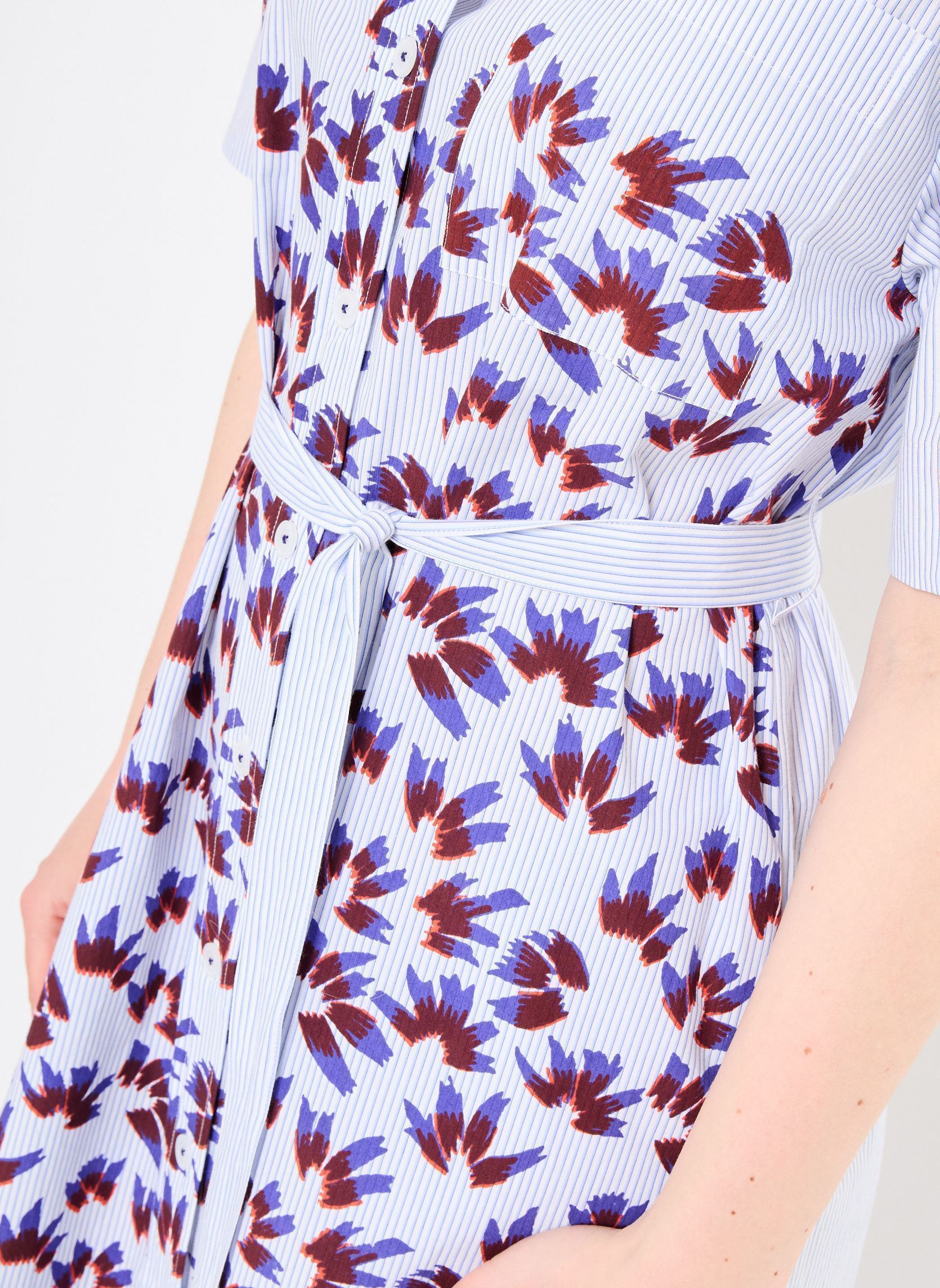 Vestidos largos Robe Louxor mujer azul Stella Forest Vestidos largos Robe Louxor mujer azul BLEU