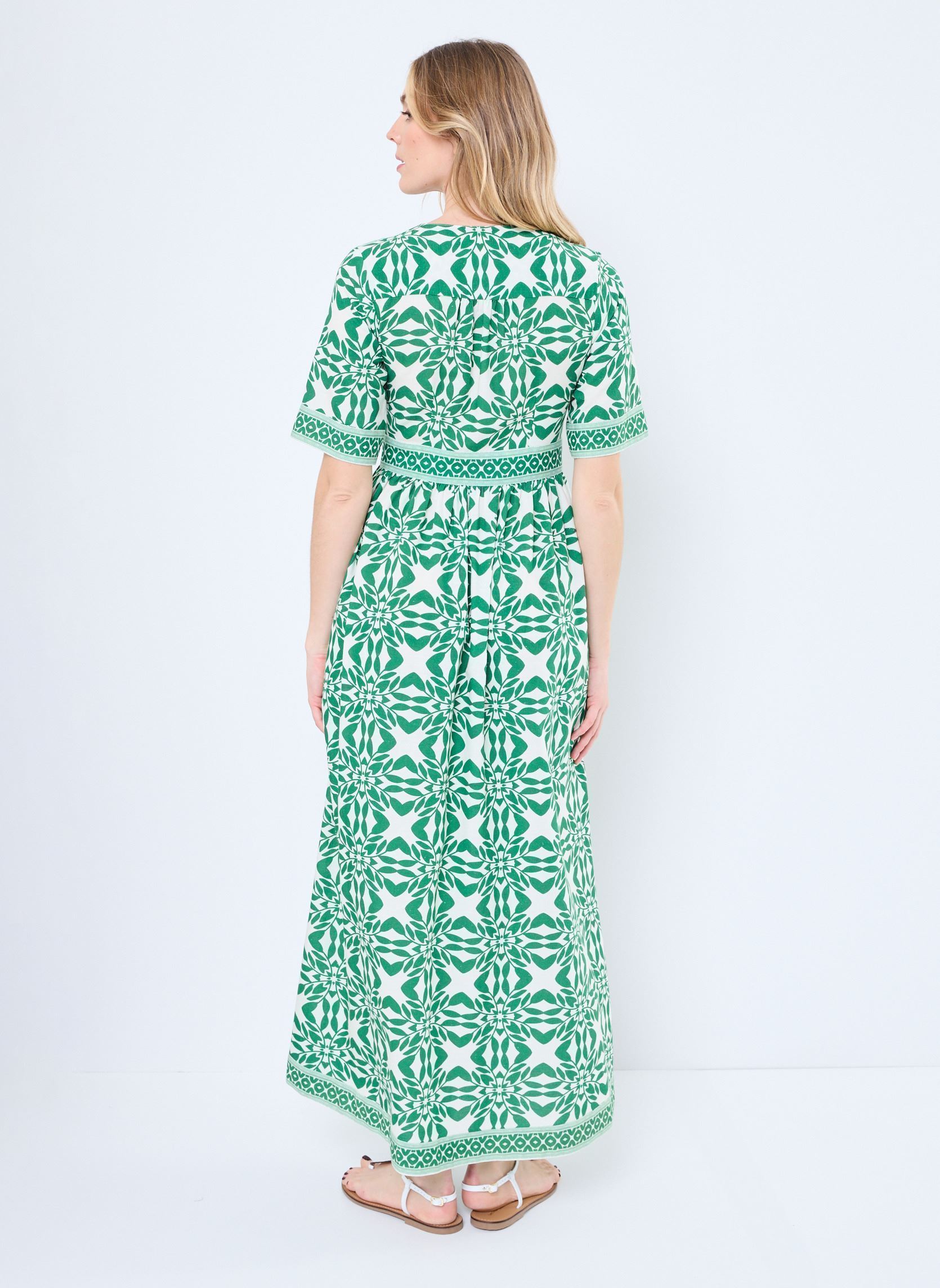 Lange jurken Robe Mc Marilyn dames groen Stella Forest Lange jurken Robe Mc Marilyn dames groen VERT
