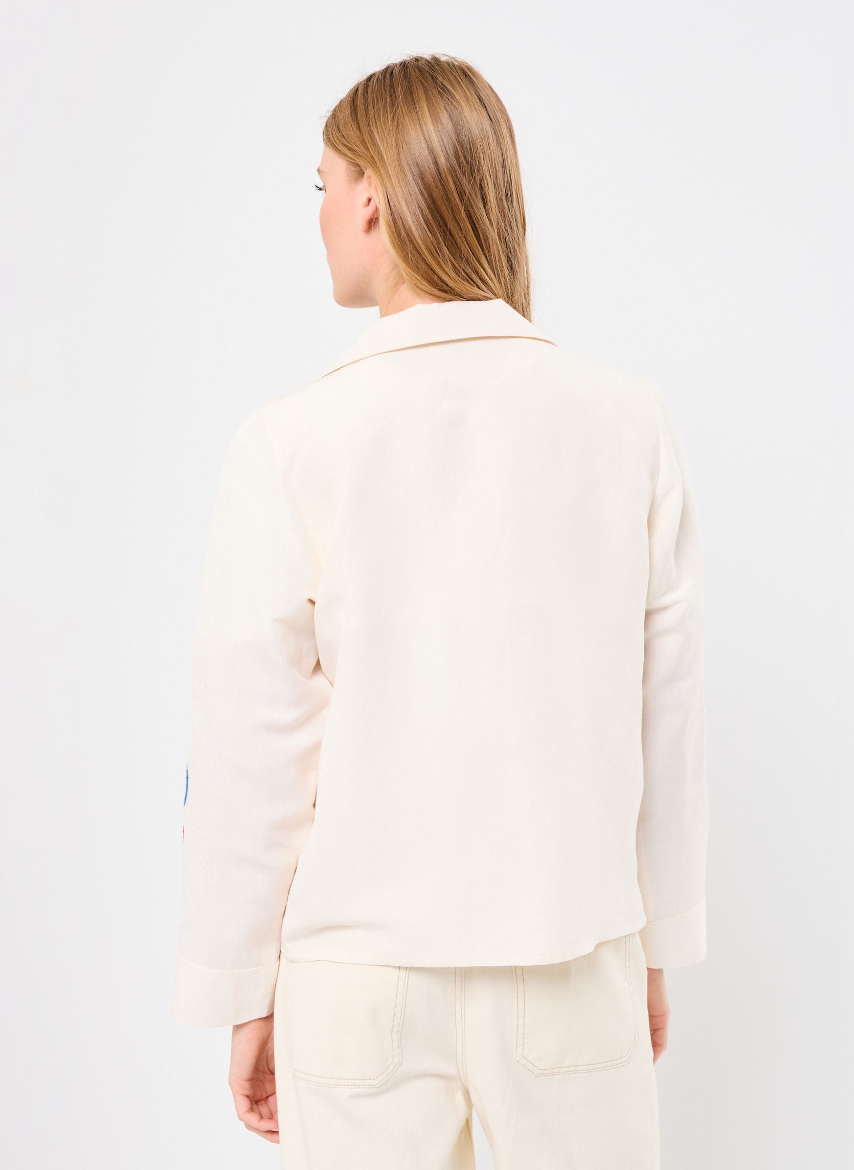 Jassen Veste Loraine dames wit Stella Forest Jassen Veste Loraine dames wit Ecru