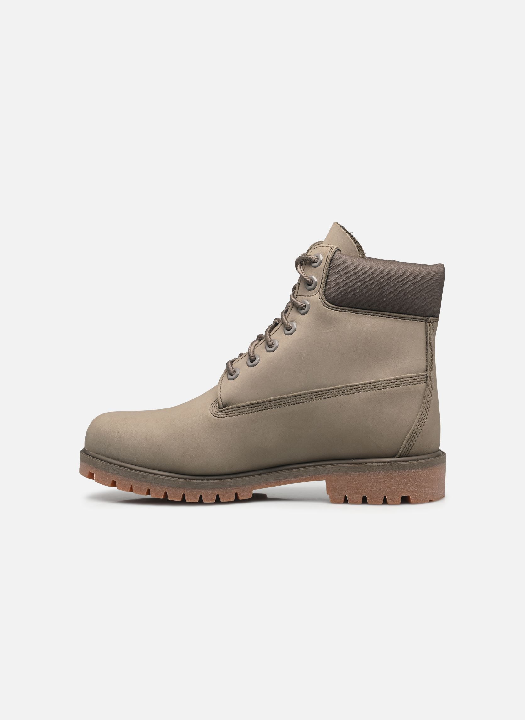 Geschnürte Stiefeletten HRTG 6 IN LACE WATERPROOF BOOT OLIVE herren grün Timberland Geschnürte Stiefeletten HRTG 6 IN LACE WATERPROOF BOOT OLIVE herren grün OLIVE NUBUCK