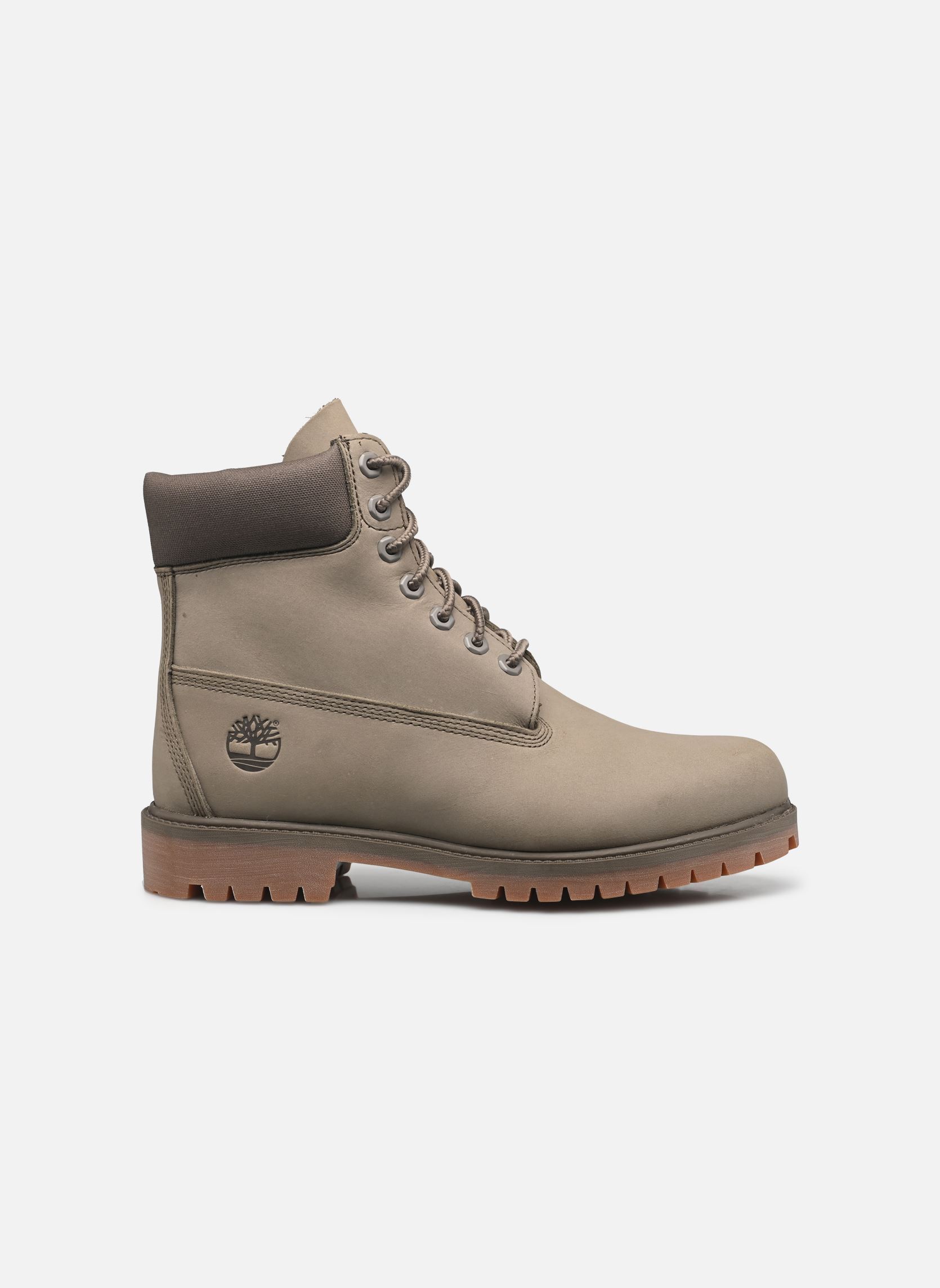 Geschnürte Stiefeletten HRTG 6 IN LACE WATERPROOF BOOT OLIVE herren grün Timberland Geschnürte Stiefeletten HRTG 6 IN LACE WATERPROOF BOOT OLIVE herren grün OLIVE NUBUCK