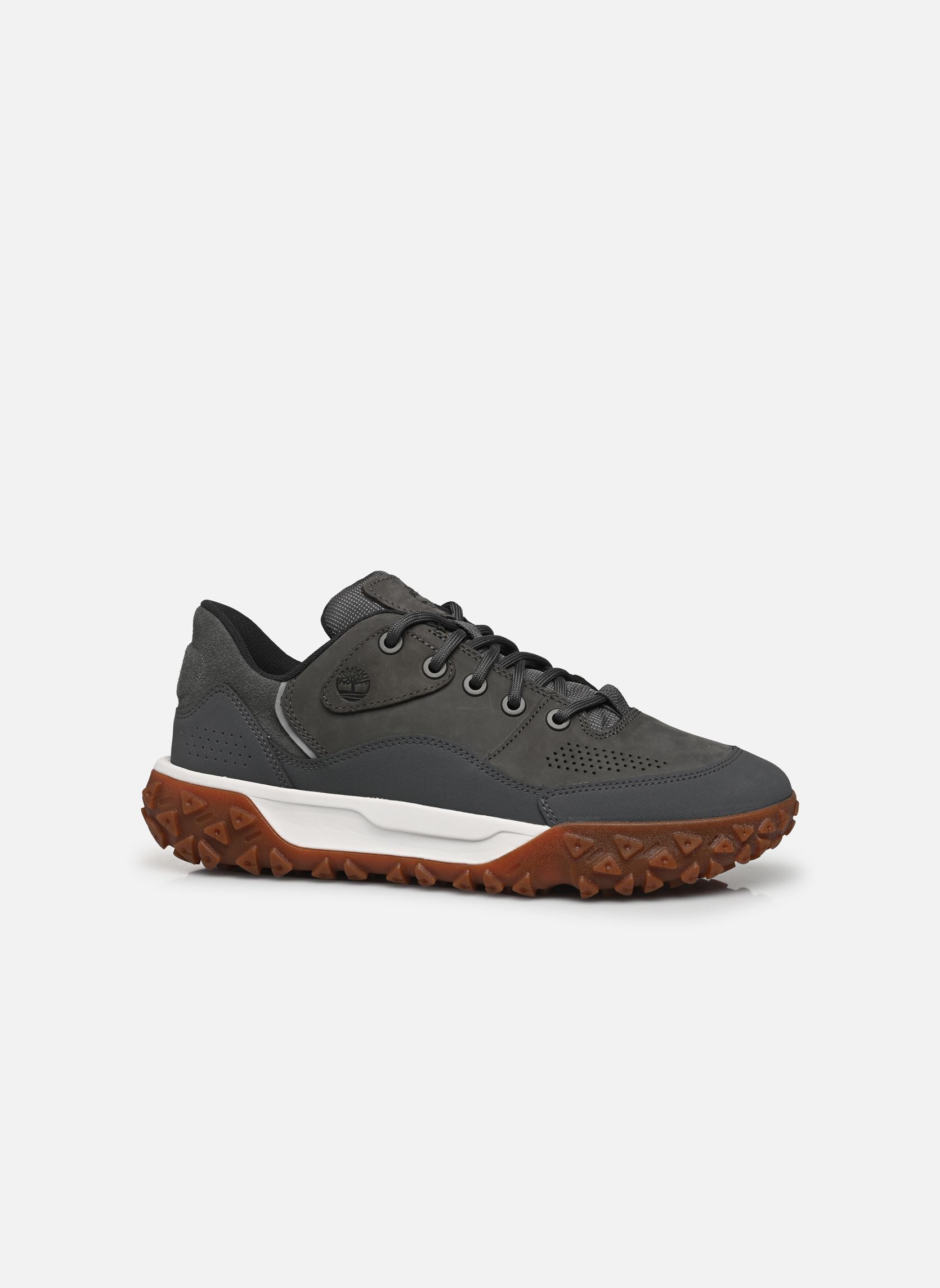 Sneakers GSM6 LOW LACE HKR MDGRY heren grijs Timberland Sneakers GSM6 LOW LACE HKR MDGRY heren grijs MEDIUM GREY NUBUCK