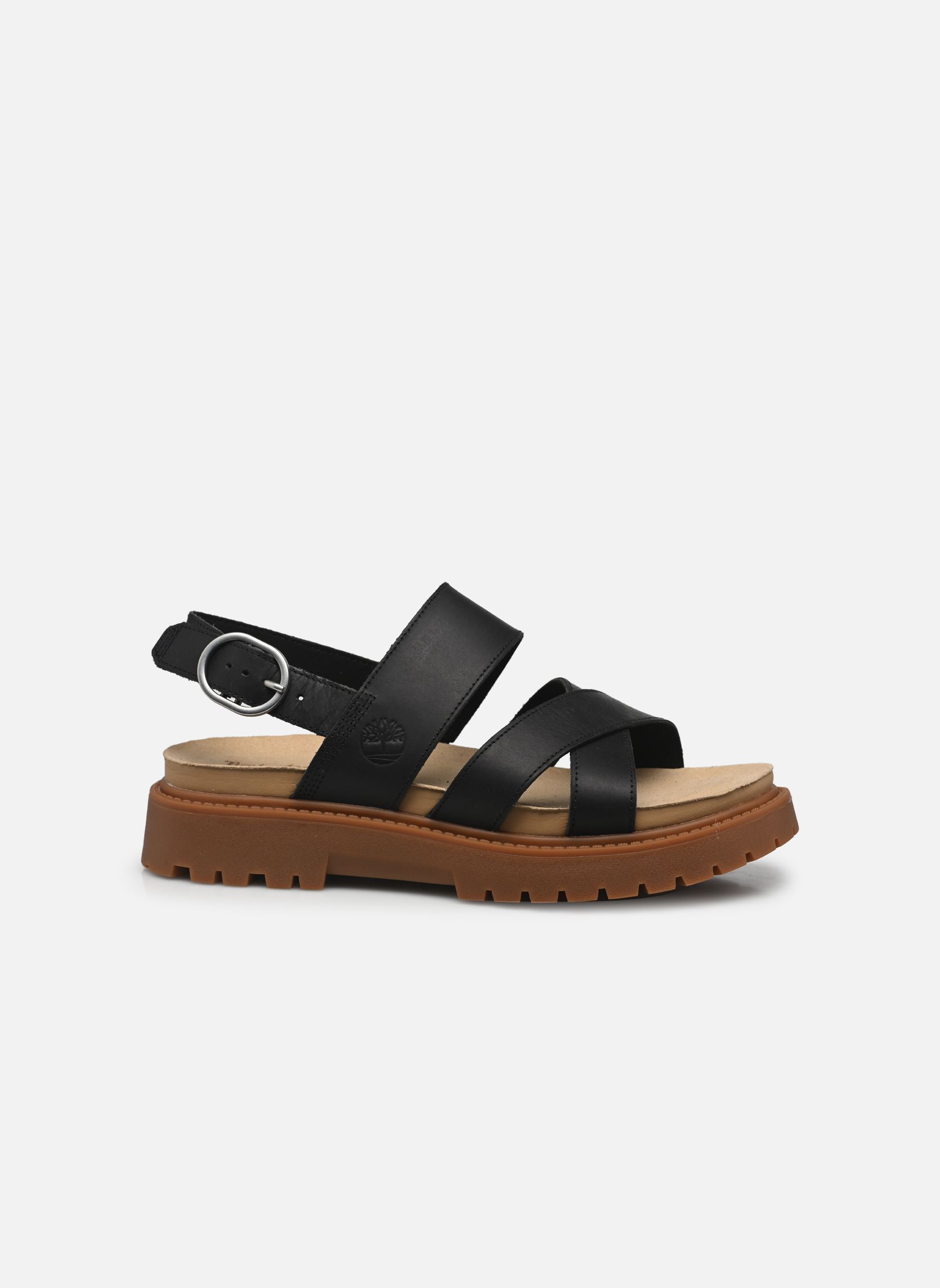 Sandales compensées et plateformes CLWY BACKSTRAP SANDAL BLACK femme noir Timberland Sandales compensées et plateformes CLWY BACKSTRAP SANDAL BLACK femme noir BLACK FULL GRAIN