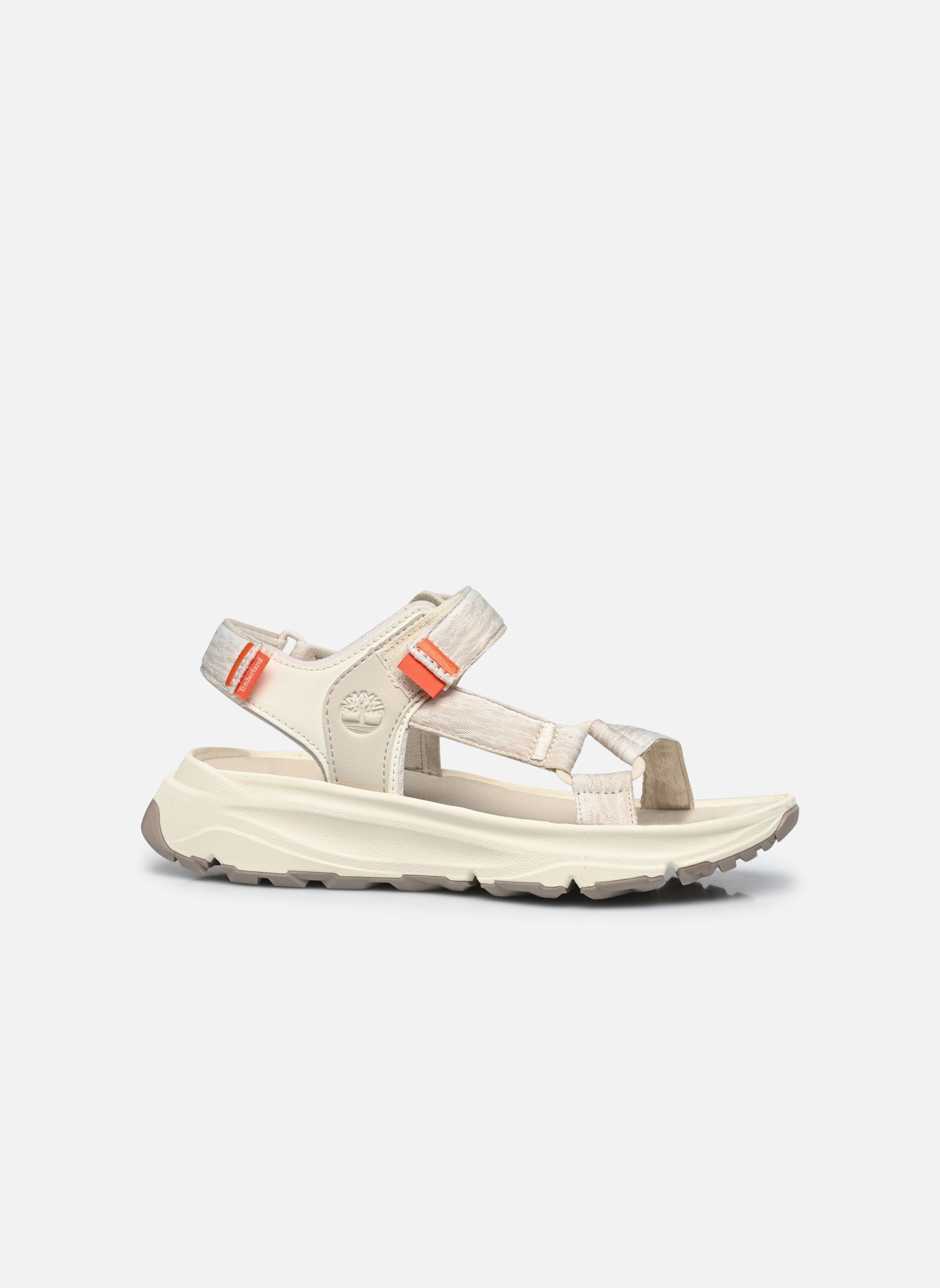 Sandales plates MTDN BACKSTRAP SANDAL WHITE femme blanc Timberland Sandales plates MTDN BACKSTRAP SANDAL WHITE femme blanc WHITE WEBBING