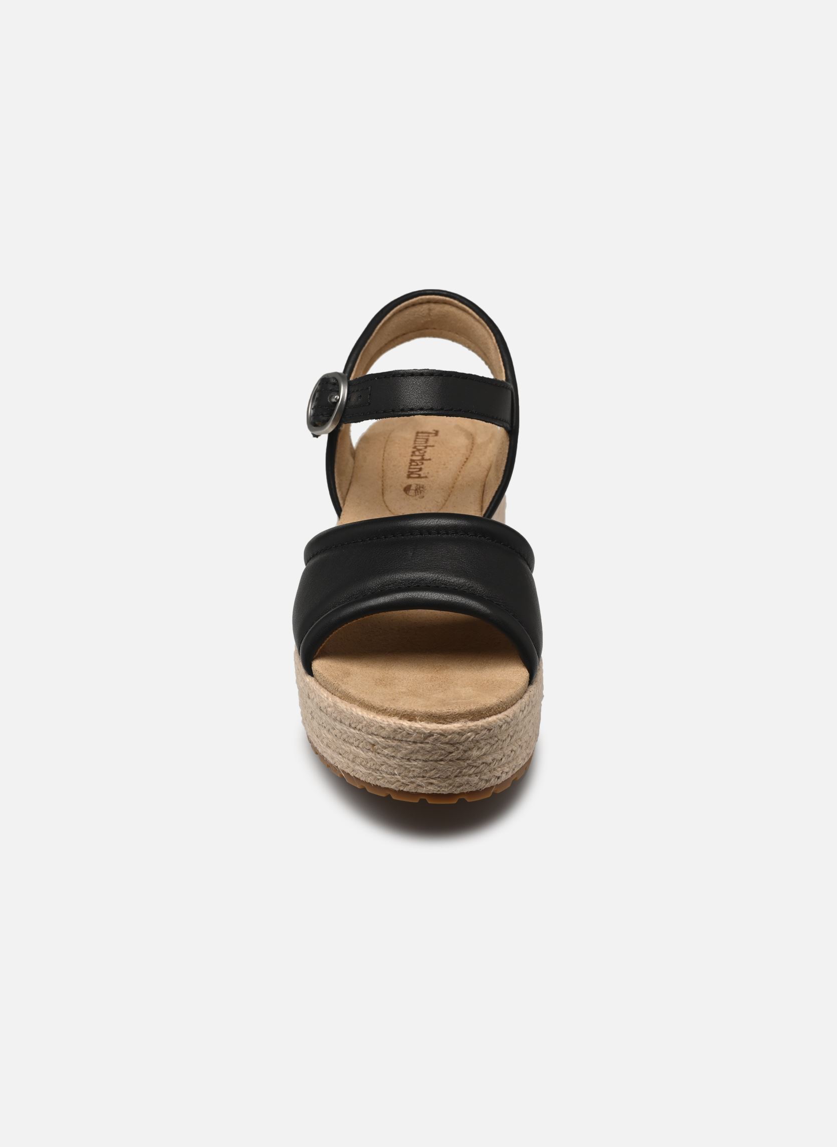 Sandali piatti SANT BACKSTRAP SANDAL BLACK donna nero Timberland Sandali piatti SANT BACKSTRAP SANDAL BLACK donna nero BLACK FULL GRAIN