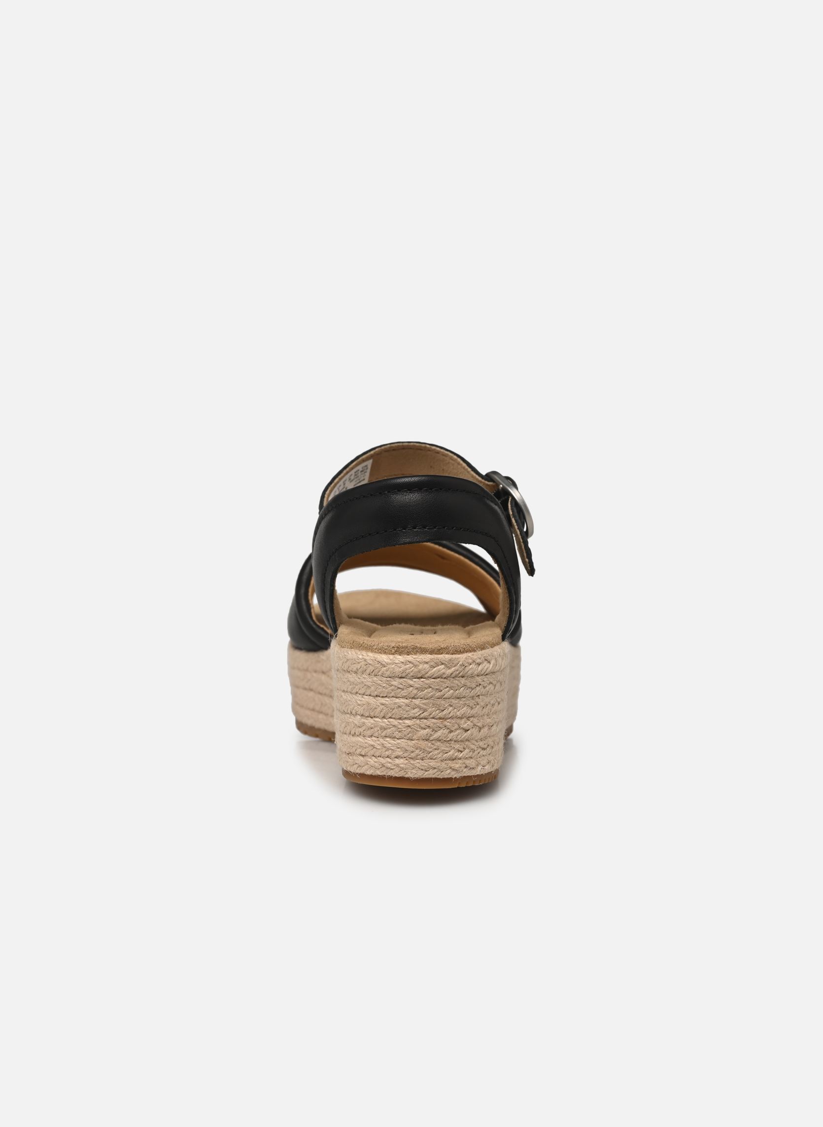Sandali piatti SANT BACKSTRAP SANDAL BLACK donna nero Timberland Sandali piatti SANT BACKSTRAP SANDAL BLACK donna nero BLACK FULL GRAIN