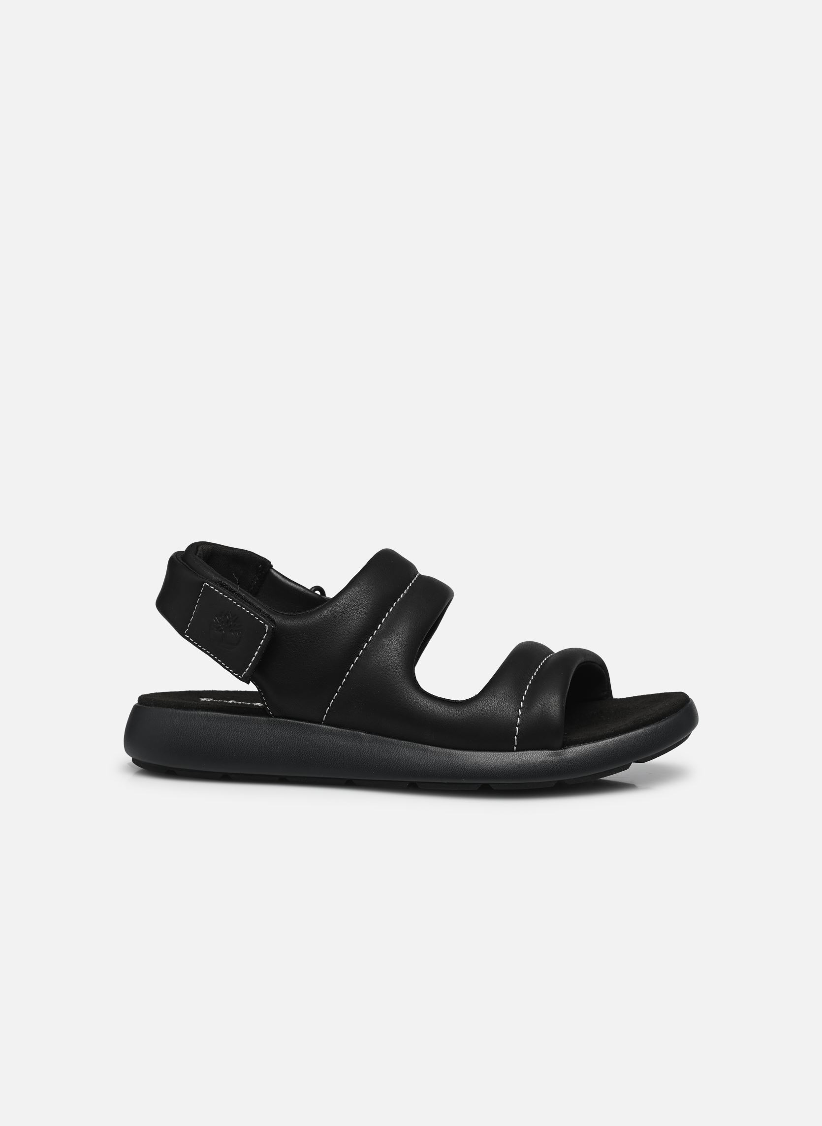 Sandales plates BRWV BACKSTRAP SANDAL BLACK femme noir Timberland Sandales plates BRWV BACKSTRAP SANDAL BLACK femme noir BLACK FULL GRAIN