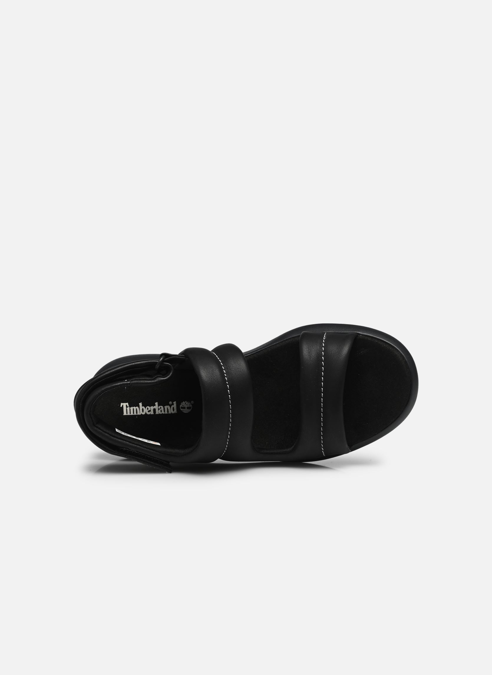 Sandales plates BRWV BACKSTRAP SANDAL BLACK femme noir Timberland Sandales plates BRWV BACKSTRAP SANDAL BLACK femme noir BLACK FULL GRAIN