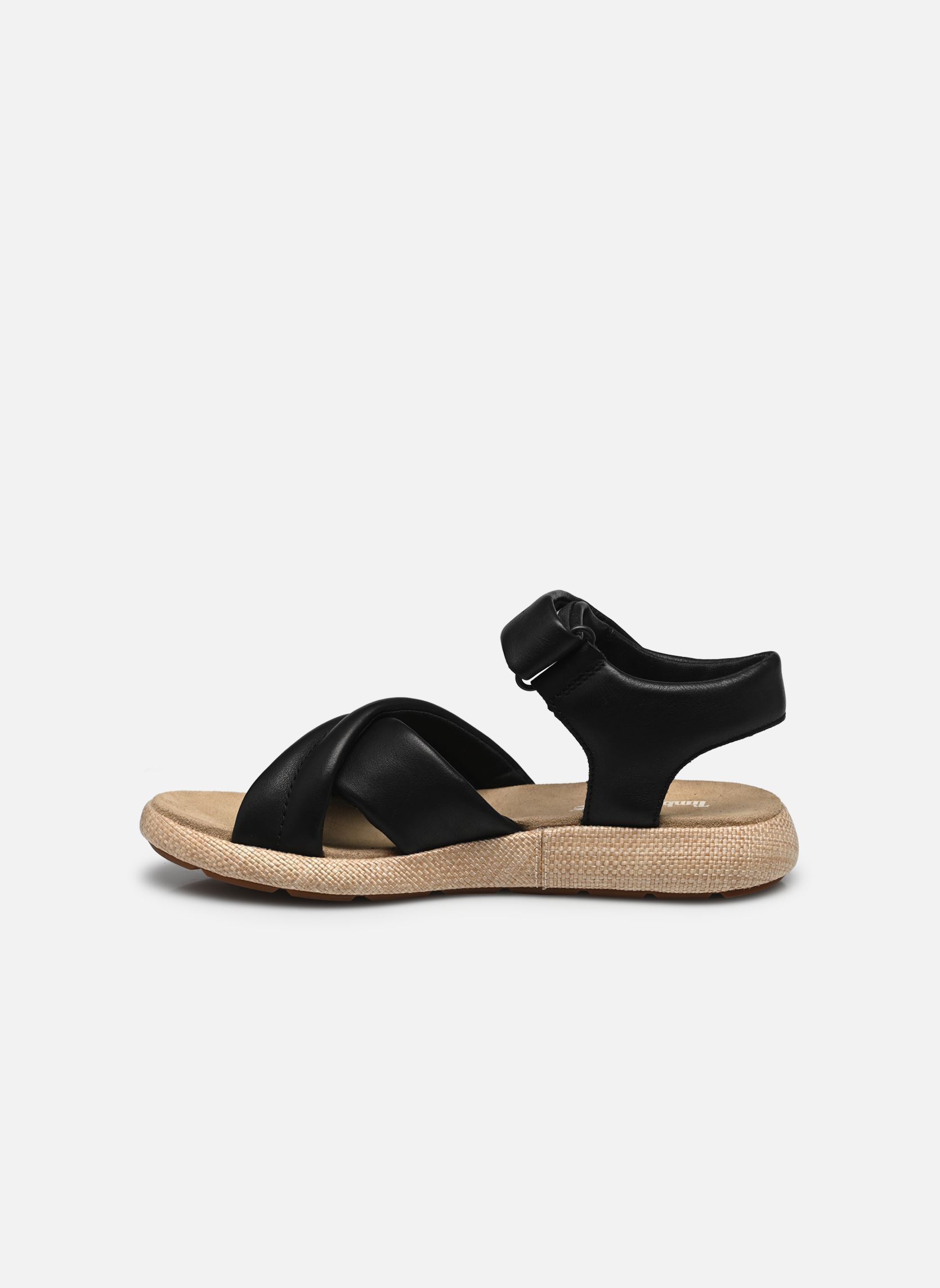 Platte sandalen BRWV BACKSTRAP SANDAL BLACK B dames zwart Timberland Platte sandalen BRWV BACKSTRAP SANDAL BLACK B dames zwart BLACK FULL GRAIN