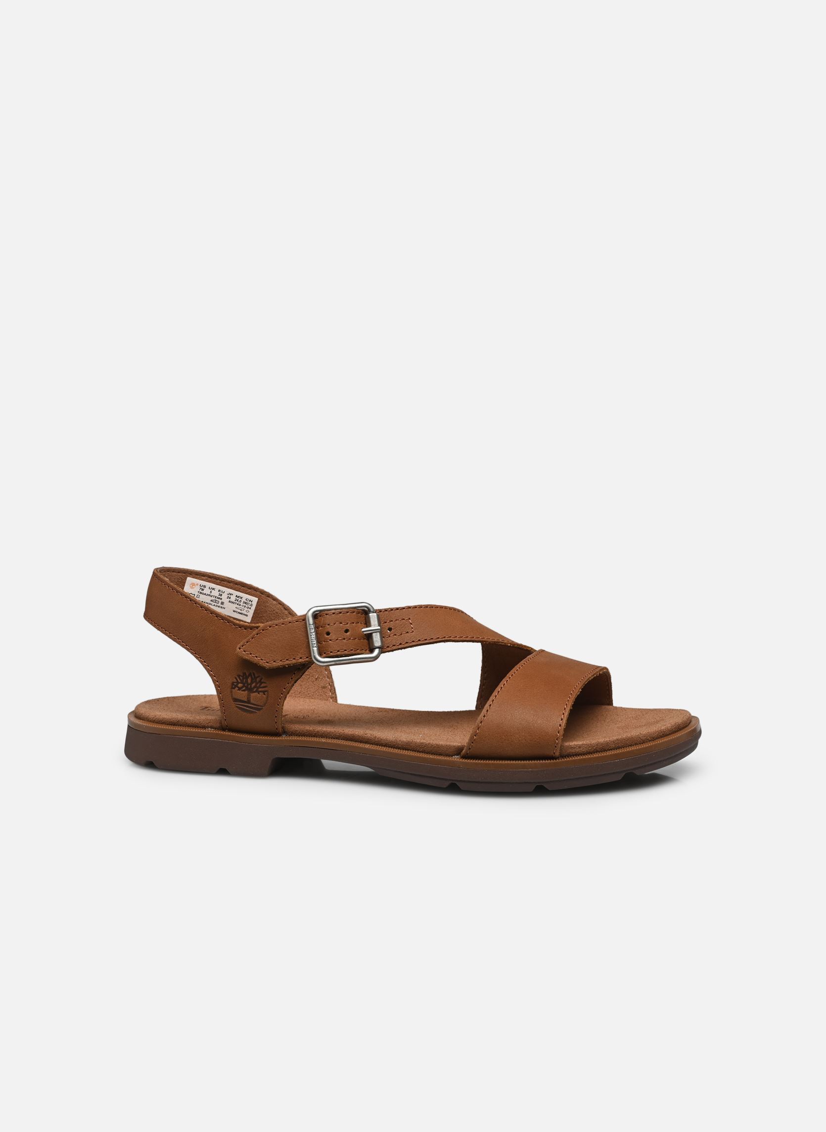 Sandales plates CLBY BACKSTRAP SANDAL RUST femme marron Timberland Sandales plates CLBY BACKSTRAP SANDAL RUST femme marron RUST FULL GRAIN