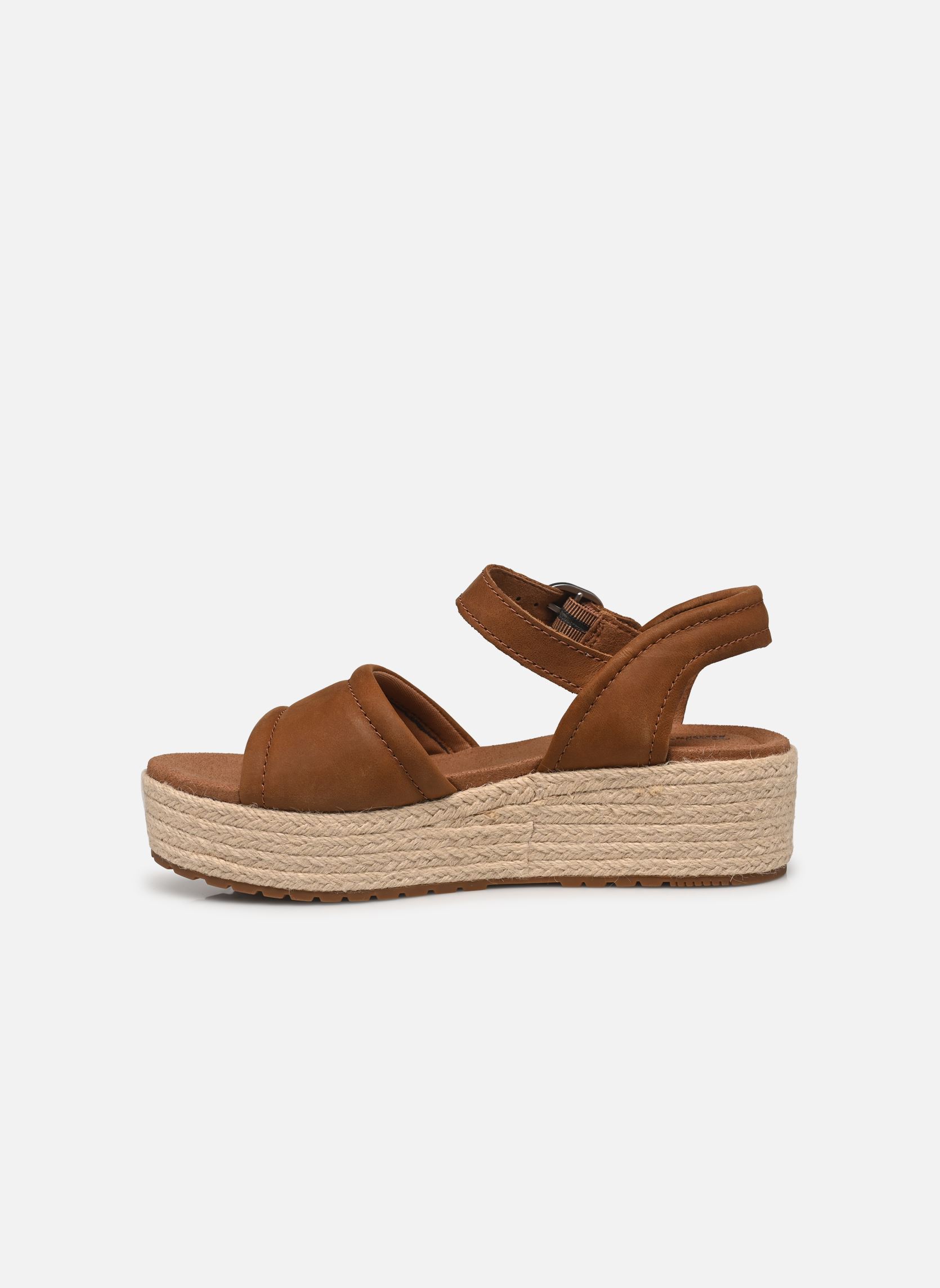 Sandales plates SANT BACKSTRAP SANDAL RUST femme marron Timberland Sandales plates SANT BACKSTRAP SANDAL RUST femme marron RUST FULL GRAIN