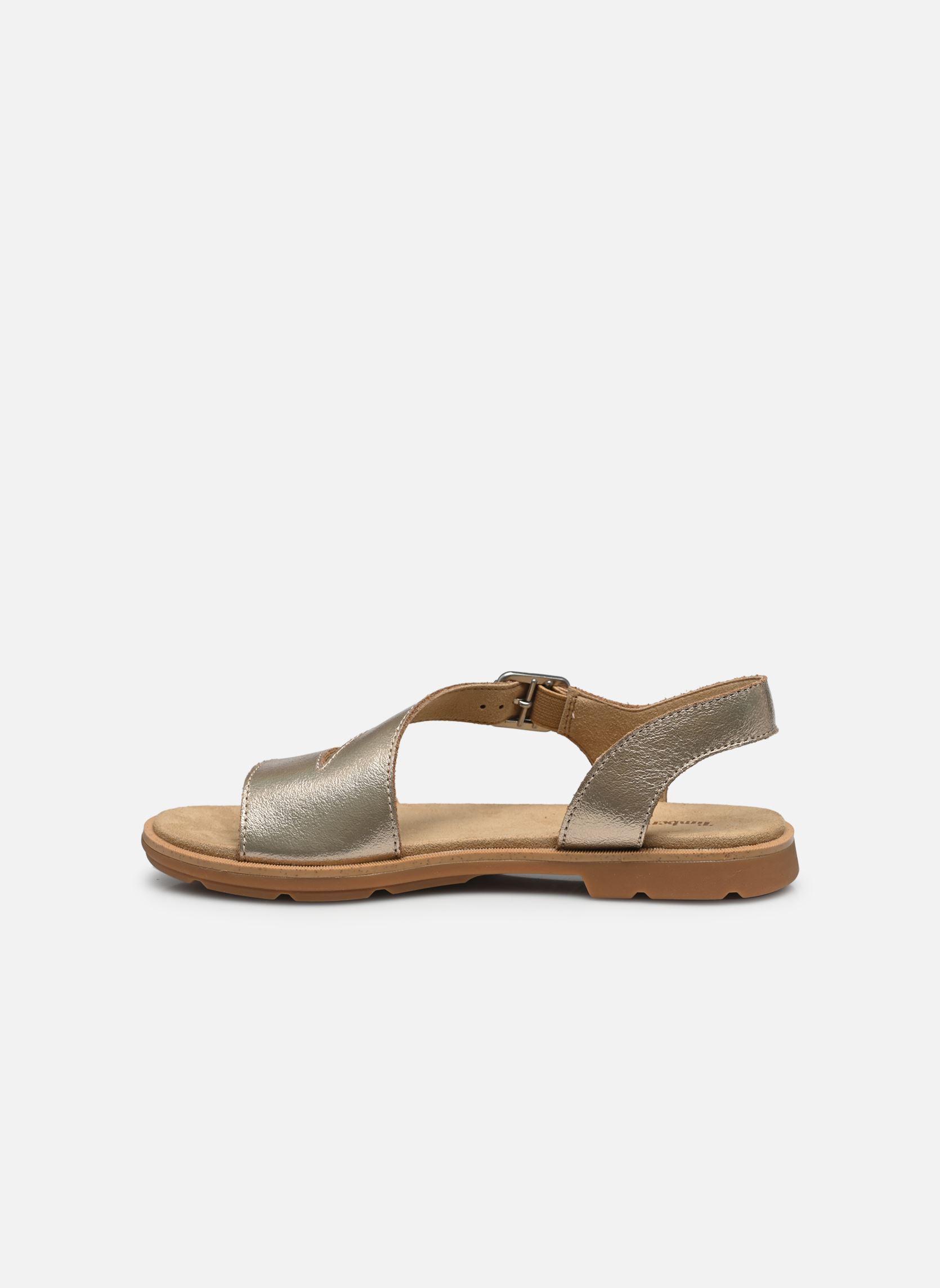 Sandales plates CLBY BACKSTRAP SANDAL GOLDM femme or et bronze Timberland Sandales plates CLBY BACKSTRAP SANDAL GOLDM femme or et bronze GOLD METALLIC
