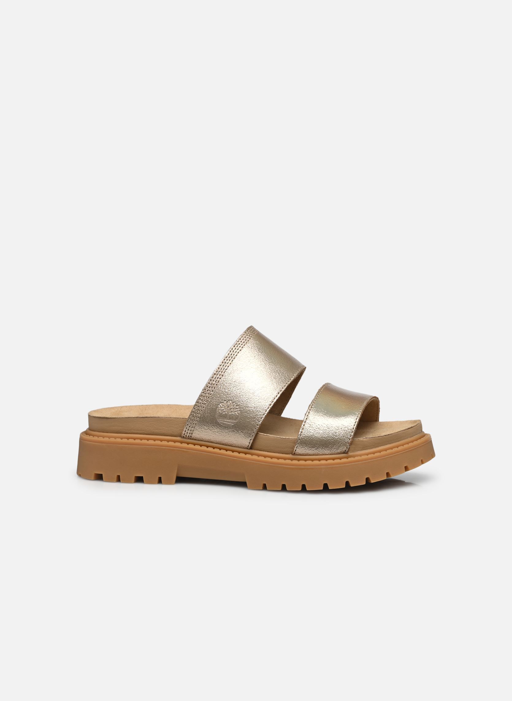 Sandali piatti CLWY SLIDE SANDAL GOLDM donna oro e bronzo Timberland Sandali piatti CLWY SLIDE SANDAL GOLDM donna oro e bronzo GOLD METALLIC