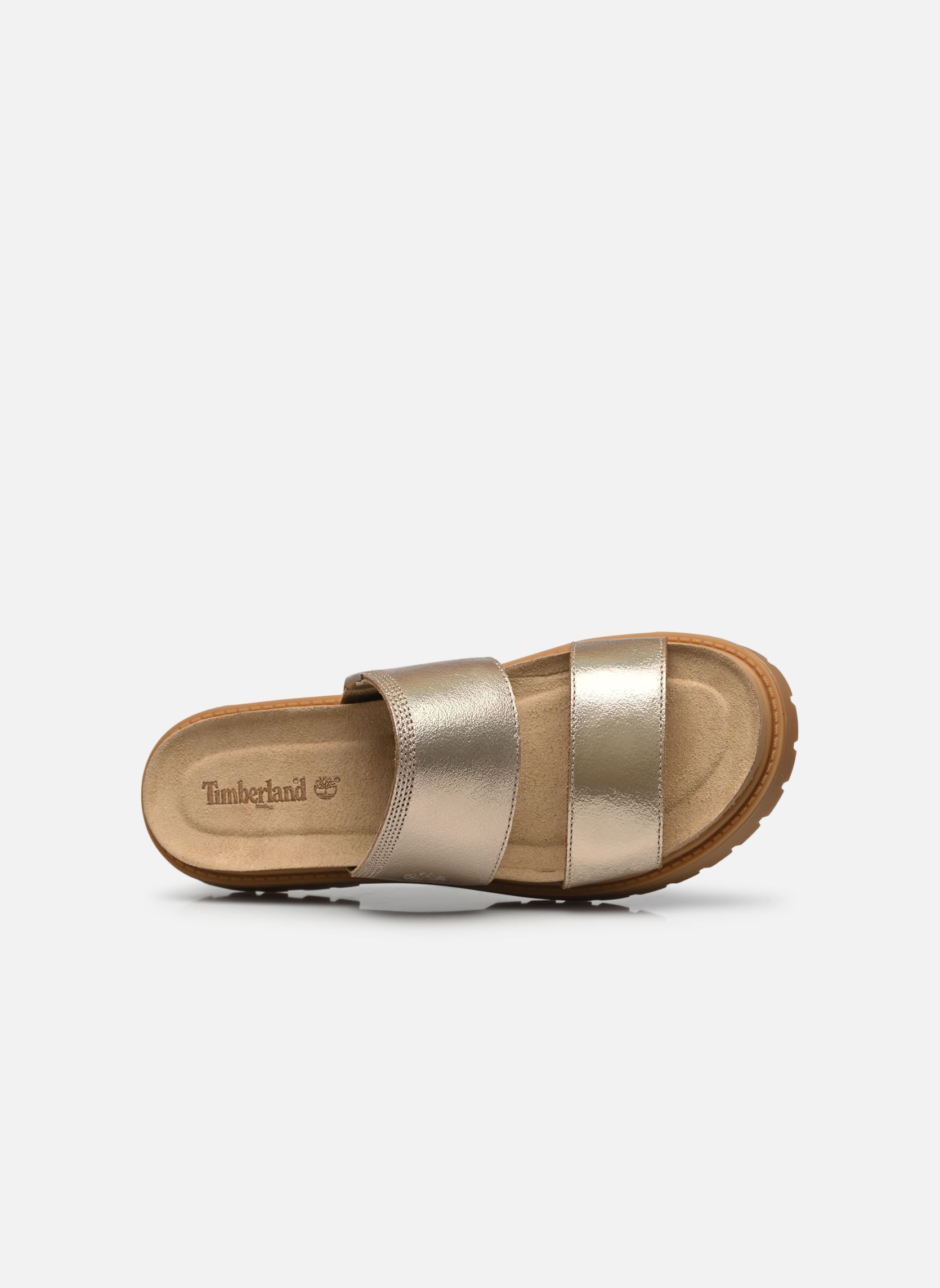 Sandali piatti CLWY SLIDE SANDAL GOLDM donna oro e bronzo Timberland Sandali piatti CLWY SLIDE SANDAL GOLDM donna oro e bronzo GOLD METALLIC