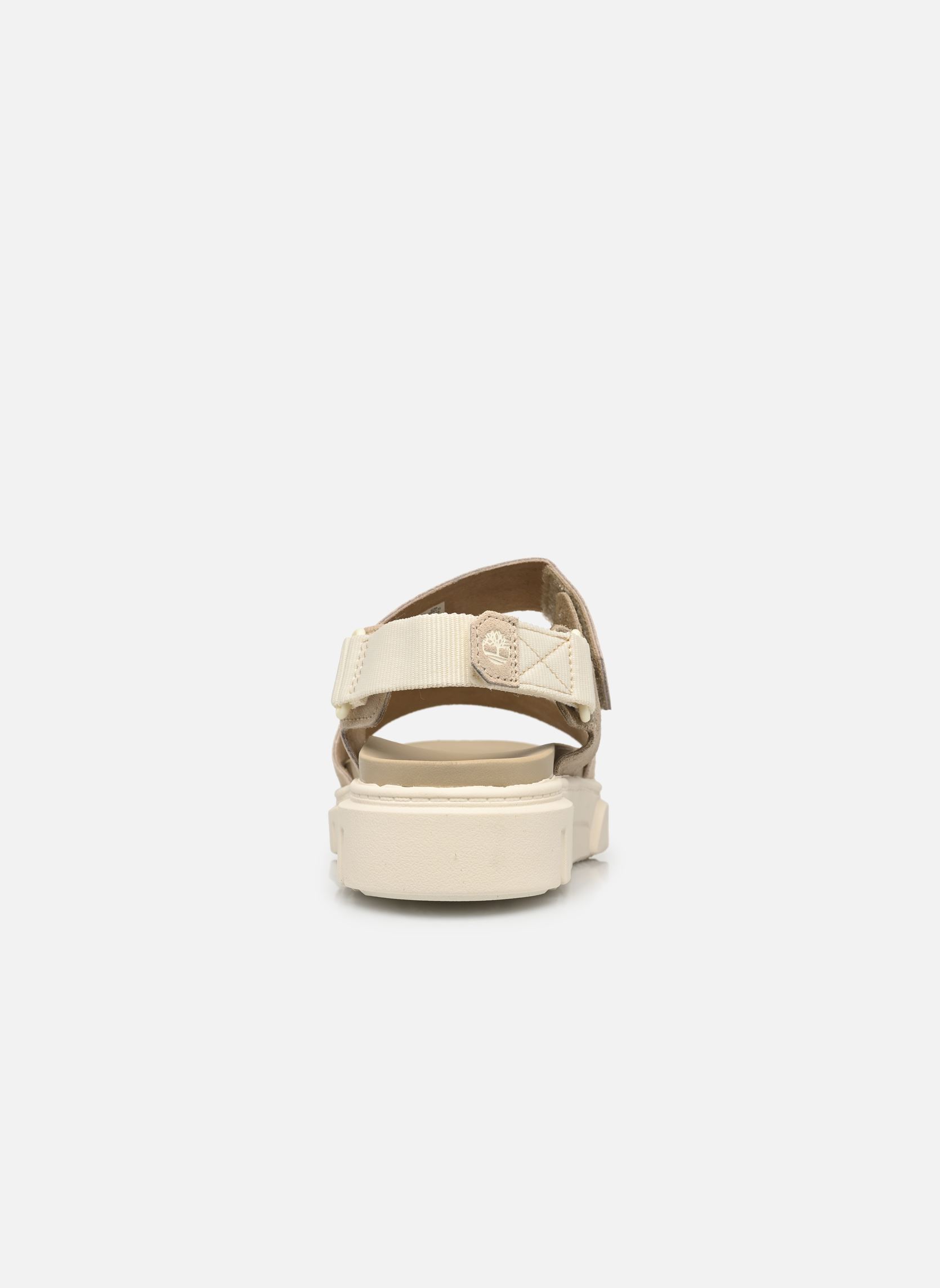 Platte sandalen GRFS BACKSTRAP SANDAL LIGHT dames beige Timberland Platte sandalen GRFS BACKSTRAP SANDAL LIGHT dames beige LIGHT BEIGE SUEDE