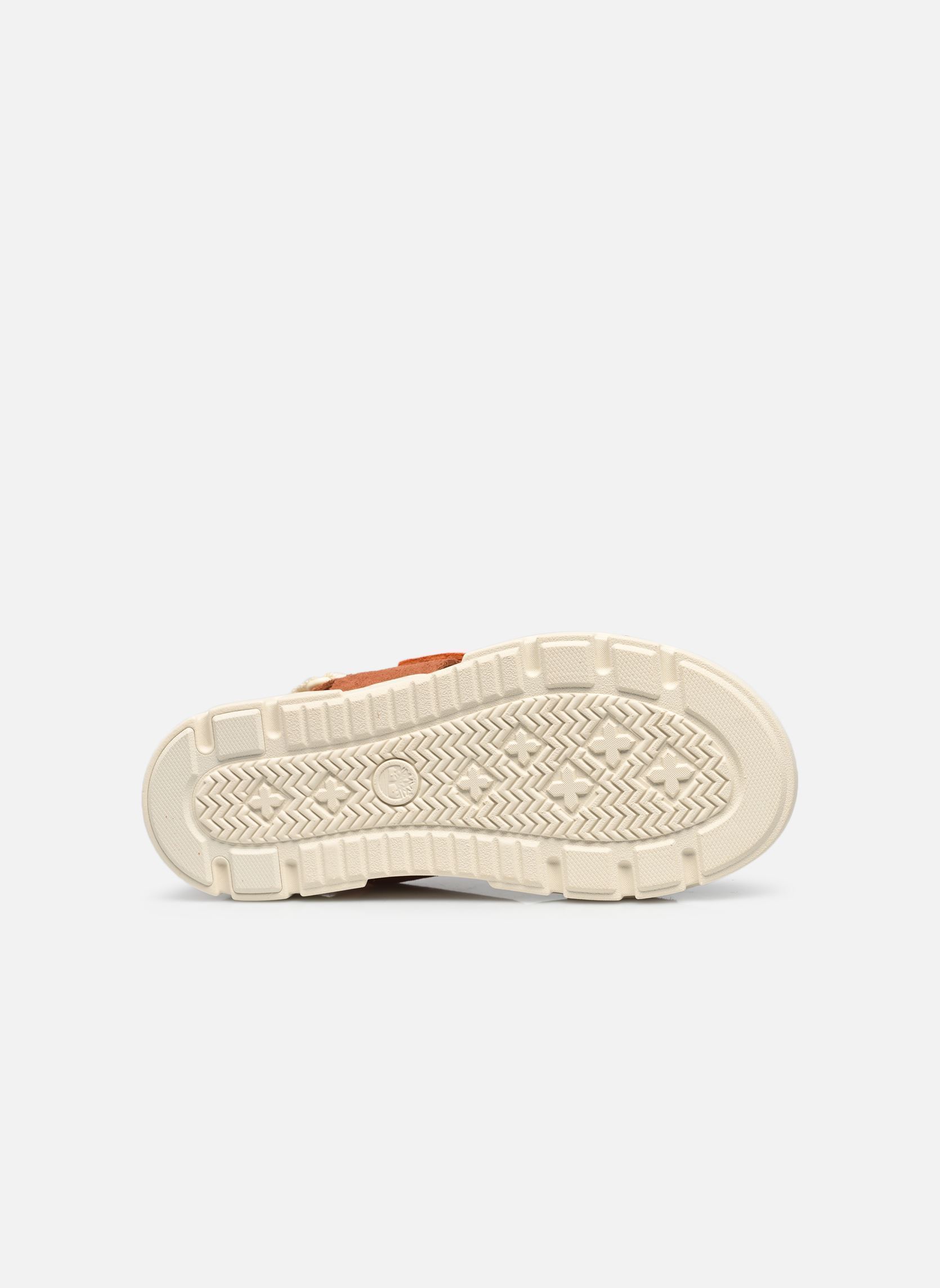 Sandales plates GRFS BACKSTRAP SANDAL MDORN femme orange Timberland Sandales plates GRFS BACKSTRAP SANDAL MDORN femme orange MEDIUM ORANGE SUEDE