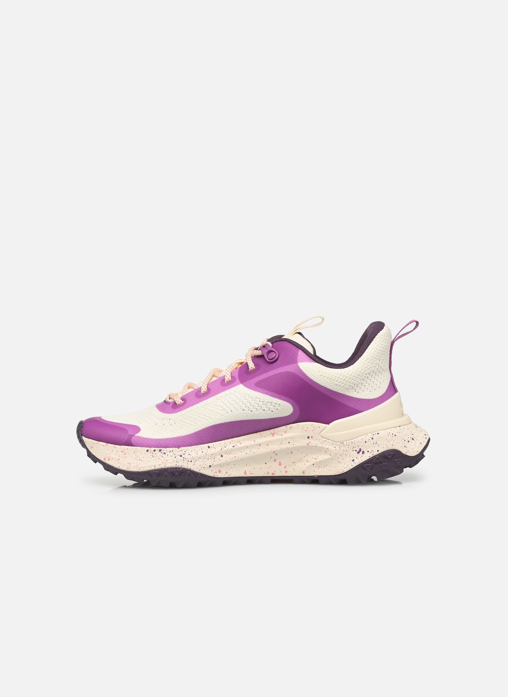 Baskets MTAC LOW LACE SNEAKER NATUR femme rose Timberland Baskets MTAC LOW LACE SNEAKER NATUR femme rose NAT W BRIGHT PURPLE KNIT