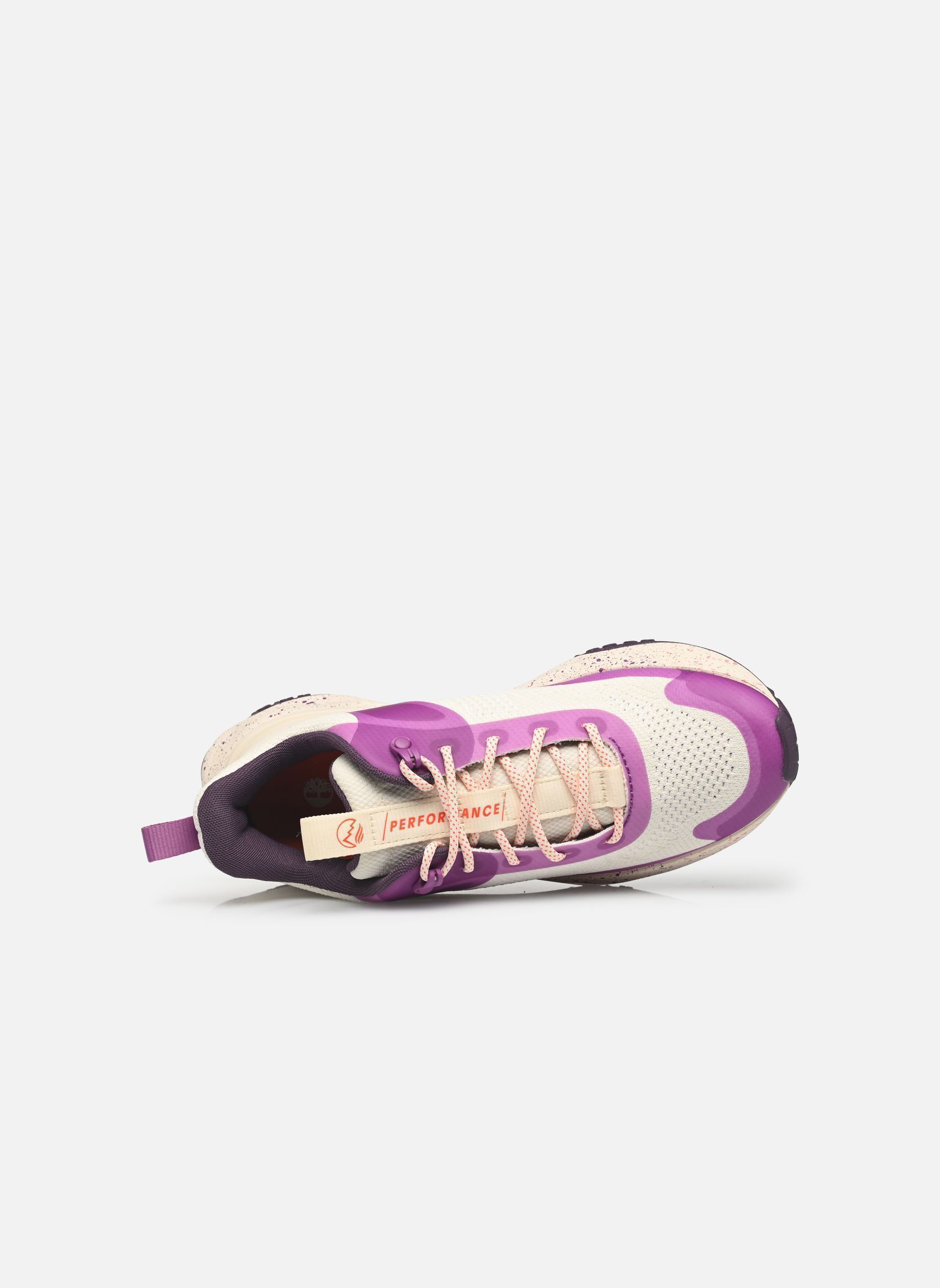 Baskets MTAC LOW LACE SNEAKER NATUR femme rose Timberland Baskets MTAC LOW LACE SNEAKER NATUR femme rose NAT W BRIGHT PURPLE KNIT