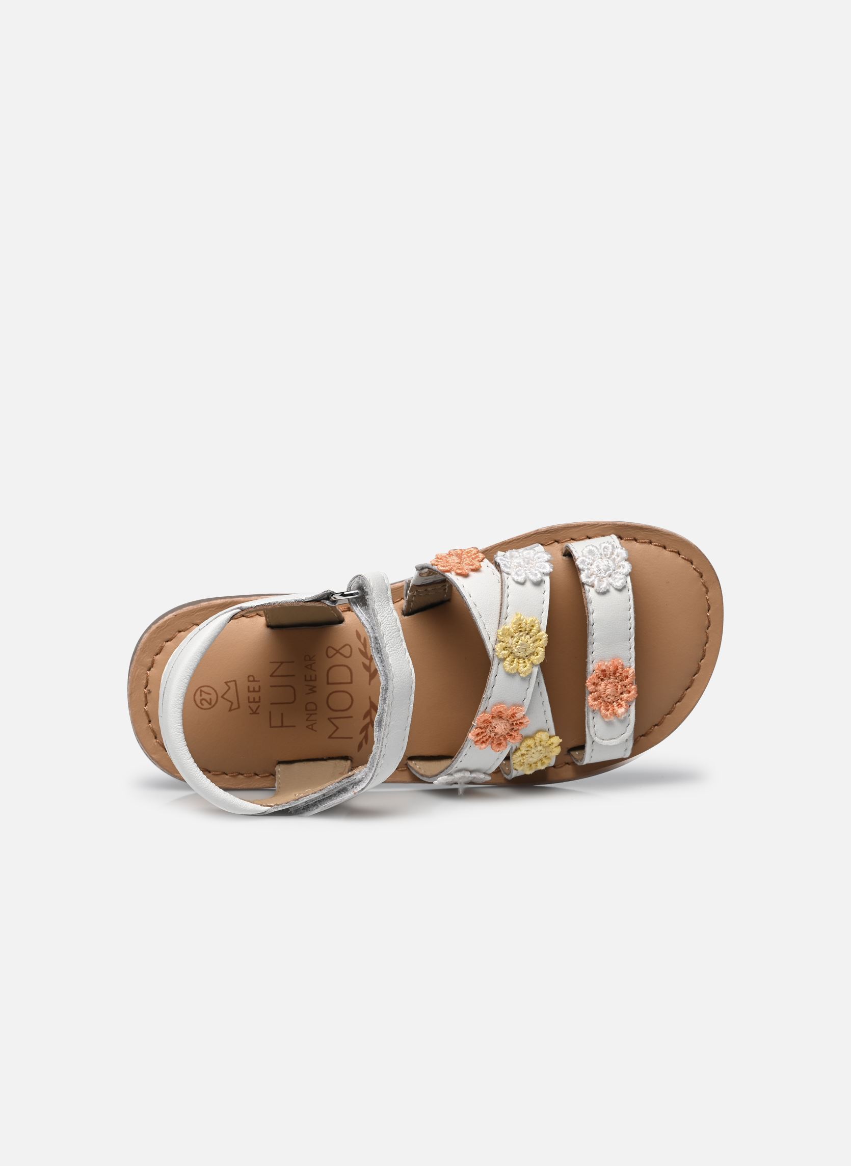 Sandales MO CLOFLORE fille blanc Mod8 Sandales MO CLOFLORE fille blanc BLANC