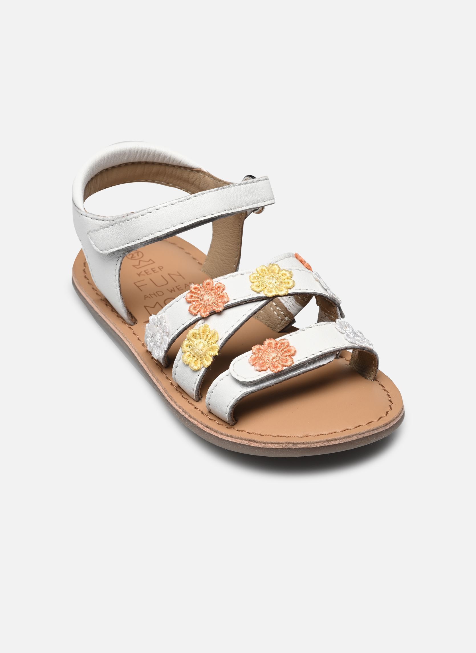 Sandales MO CLOFLORE fille blanc Mod8 Sandales MO CLOFLORE fille blanc BLANC