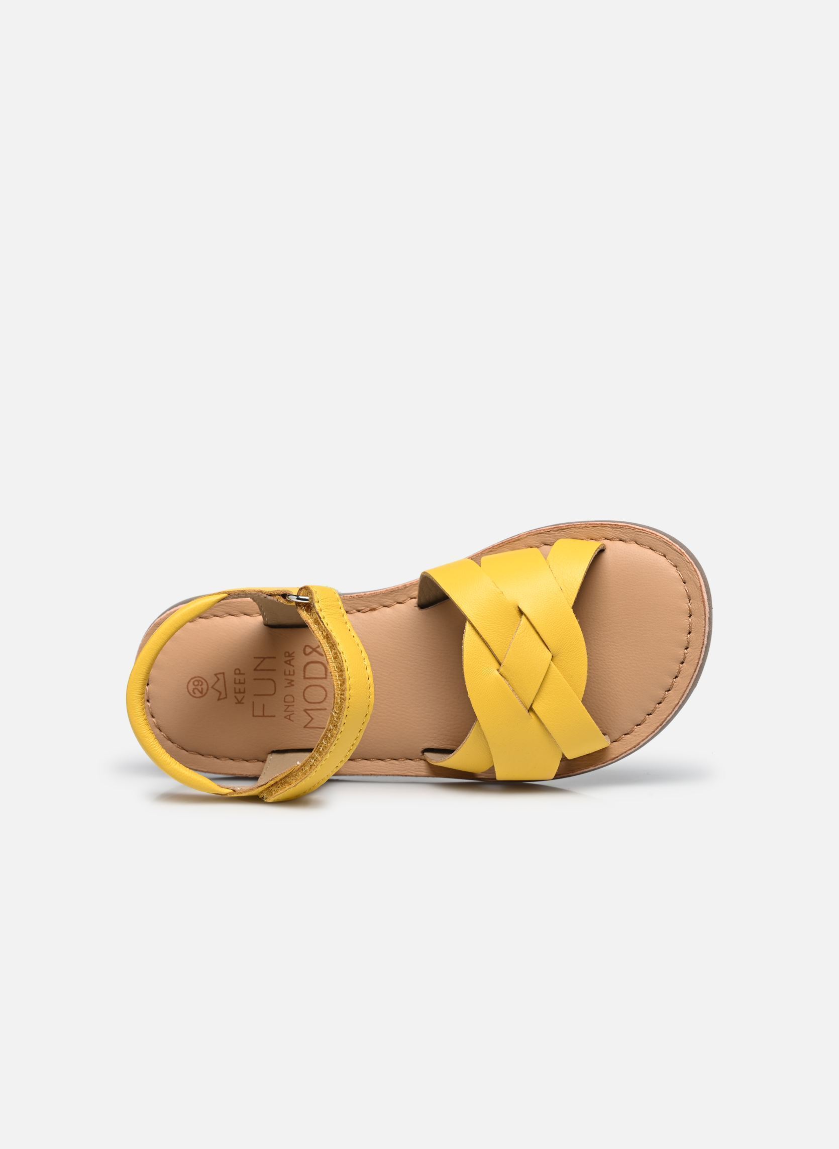 Sandales MO HELENA fille jaune Mod8 Sandales MO HELENA fille jaune JAUNE