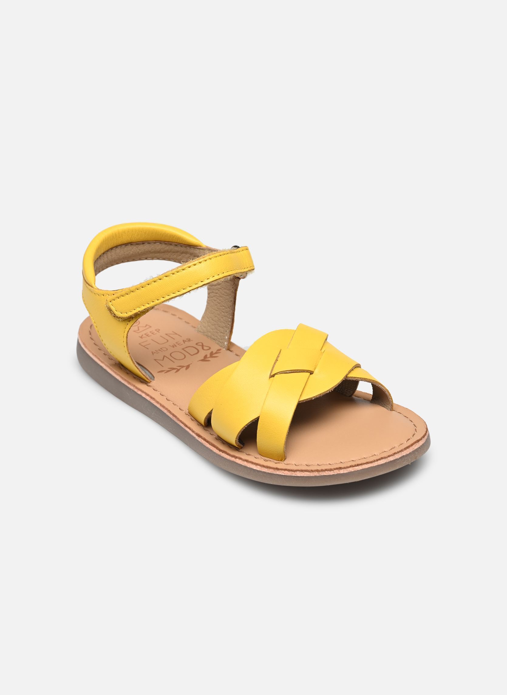 Sandales MO HELENA fille jaune Mod8 Sandales MO HELENA fille jaune JAUNE