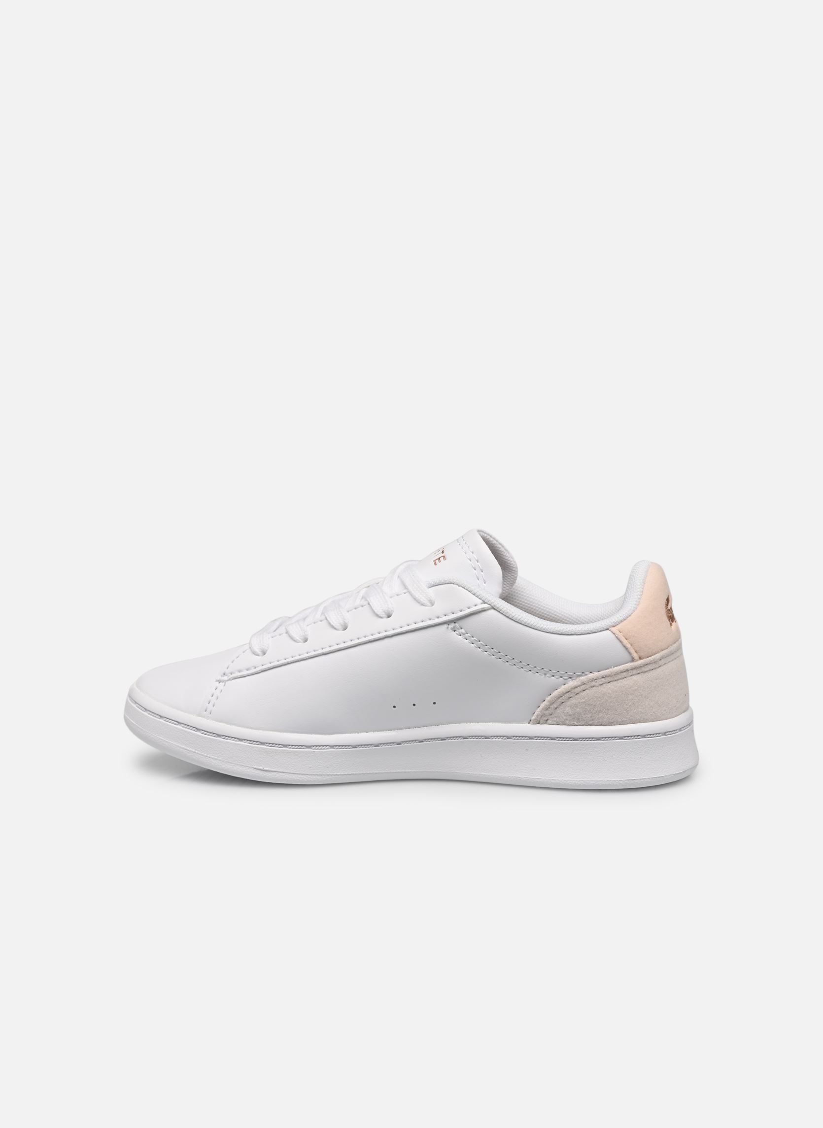 Baskets CARNABY SUC fille blanc Lacoste Baskets CARNABY SUC fille blanc Wht/Lt Pnk