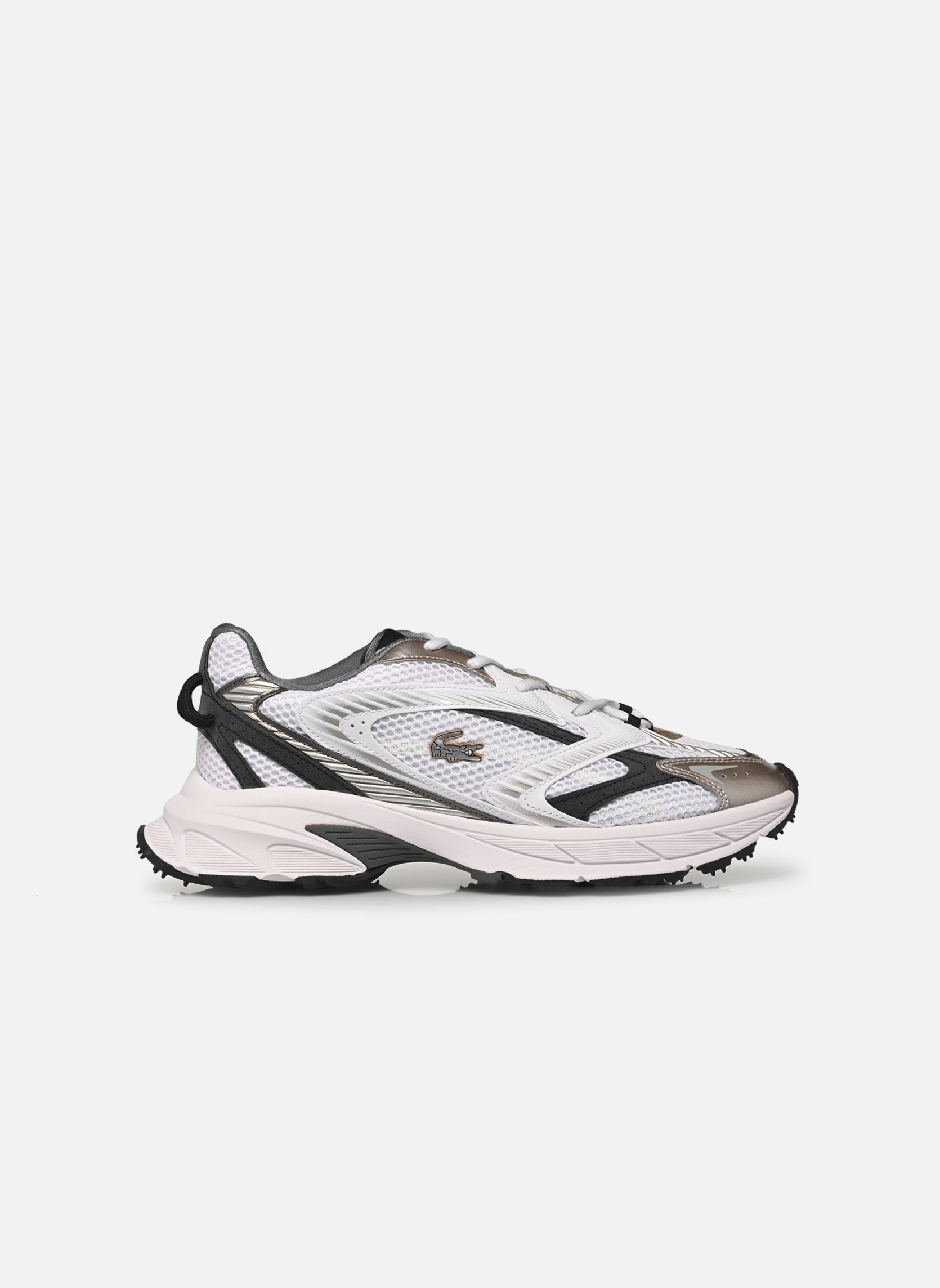 Scarpe da corsa L003 NEO SHOT M uomo bianco Lacoste Scarpe da corsa L003 NEO SHOT M uomo bianco Wht/Slv
