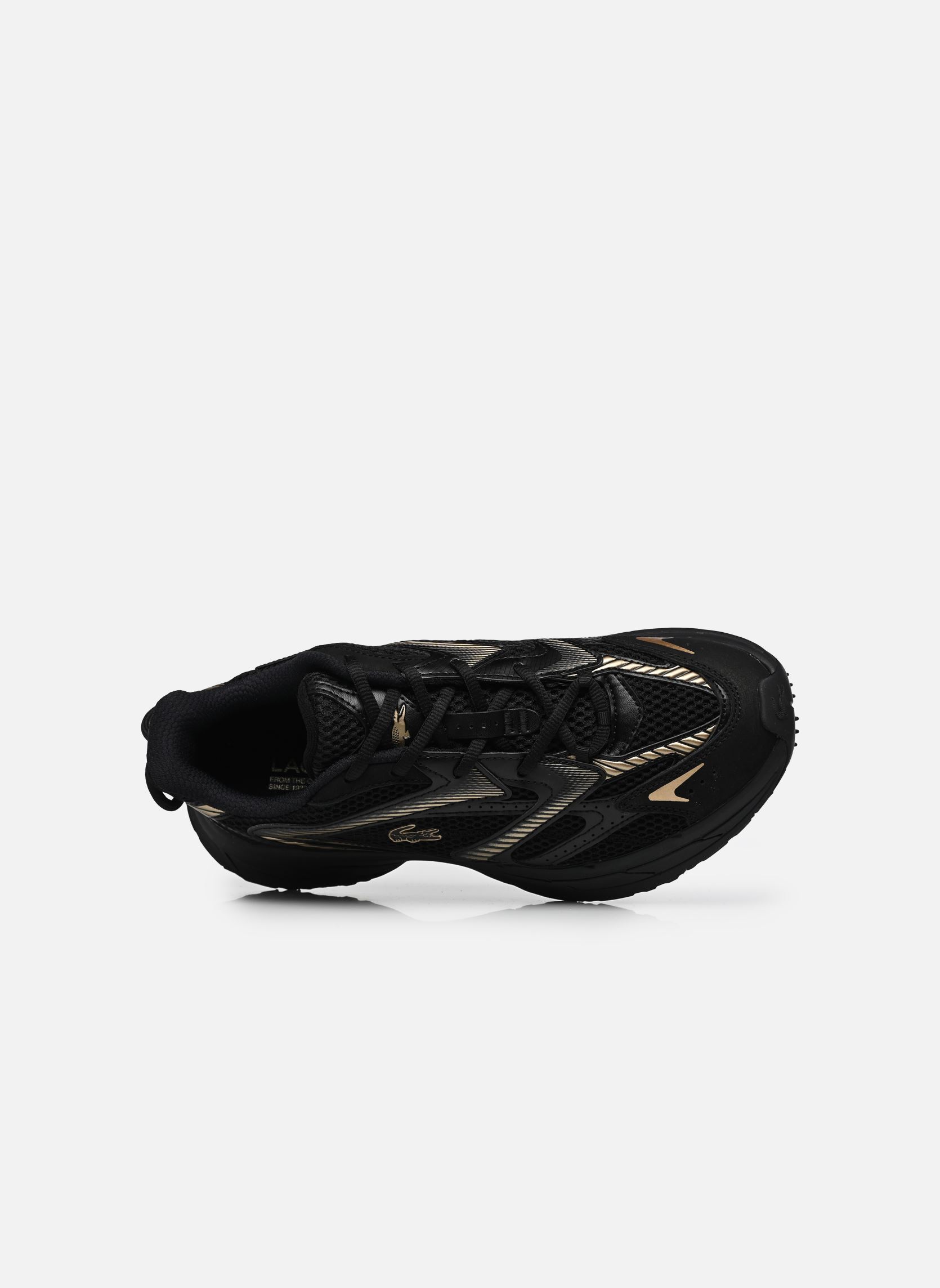 Hardloopschoenen L003 NEO SHOT M heren zwart Lacoste Hardloopschoenen L003 NEO SHOT M heren zwart Blk/Gld