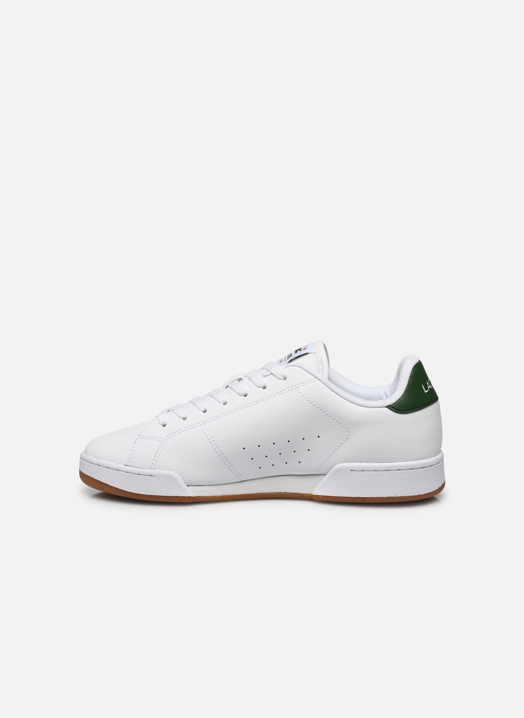 Baskets CARNABY CUP homme blanc Lacoste Baskets CARNABY CUP homme blanc WHT/DK GRN