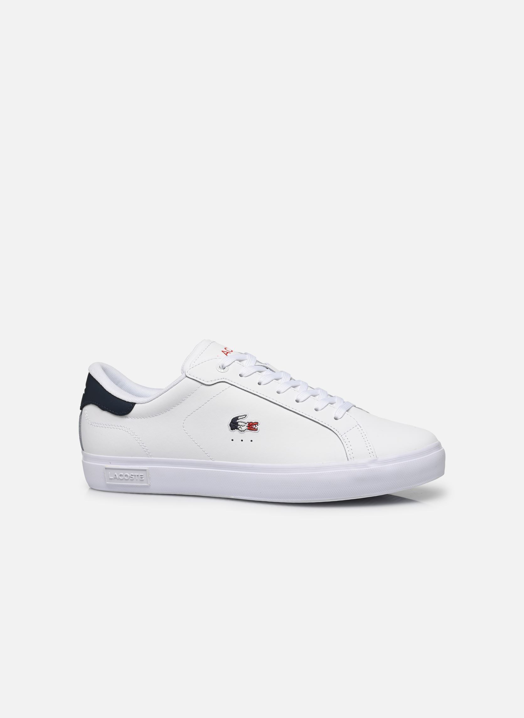 Sneakers POWERCOURT M heren wit Lacoste Sneakers POWERCOURT M heren wit Wht/Nvy/Red
