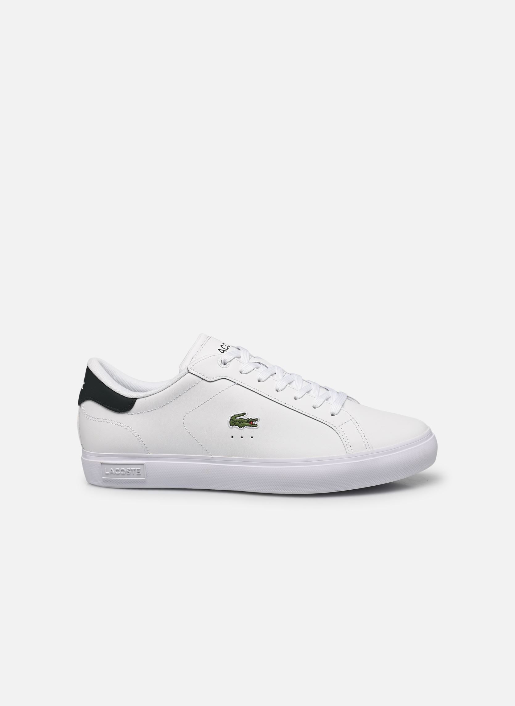 Sneakers POWERCOURT M heren wit Lacoste Sneakers POWERCOURT M heren wit WHT/DK GRN