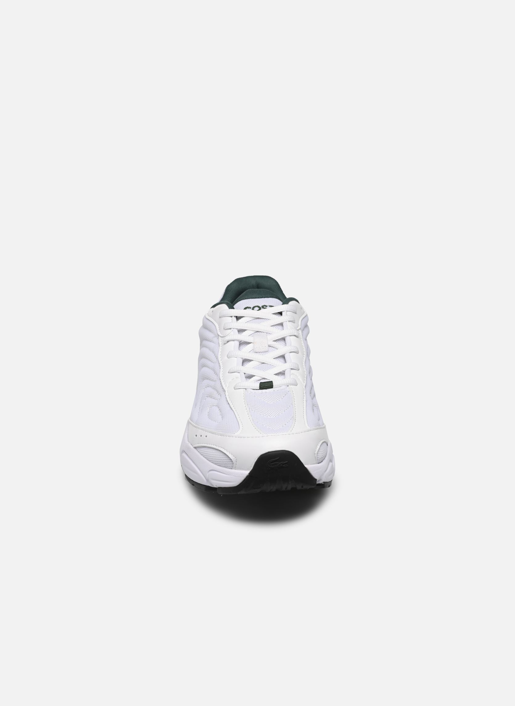 Baskets running STORM 96 2K LITE homme blanc Lacoste Baskets running STORM 96 2K LITE homme blanc WHT/DK GRN