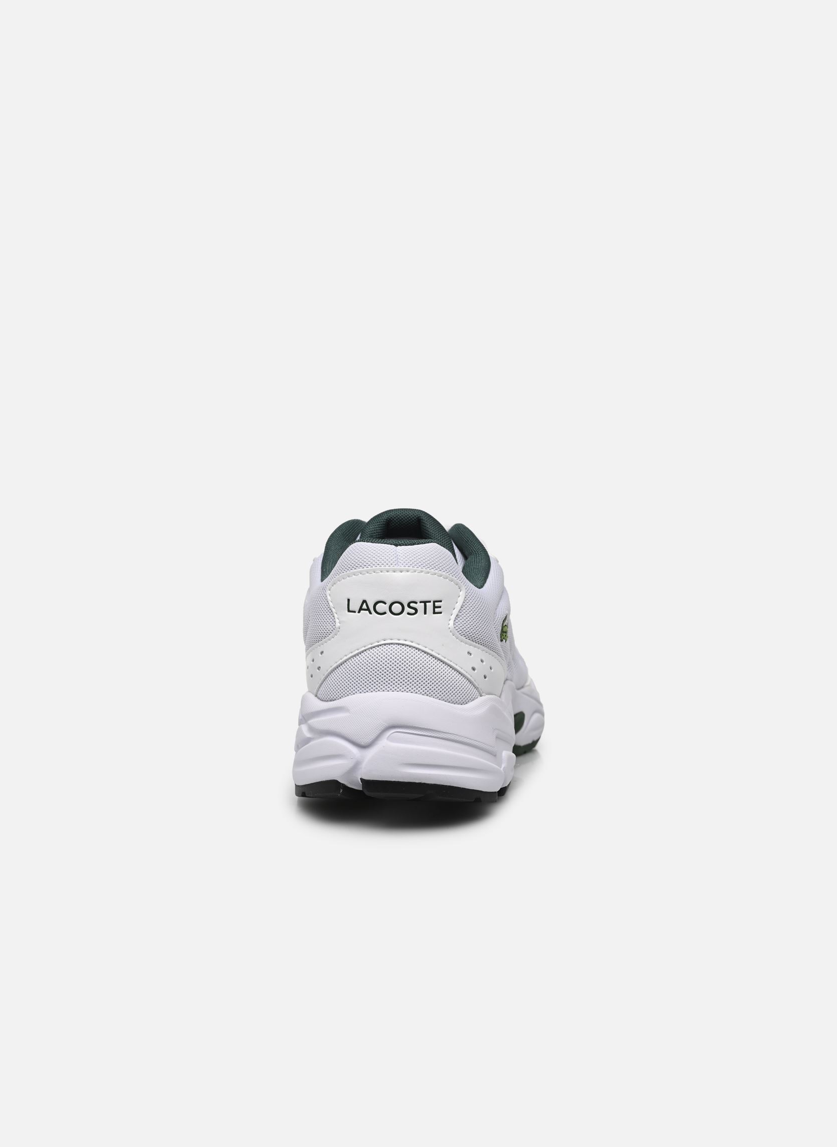 Baskets running STORM 96 2K LITE homme blanc Lacoste Baskets running STORM 96 2K LITE homme blanc WHT/DK GRN