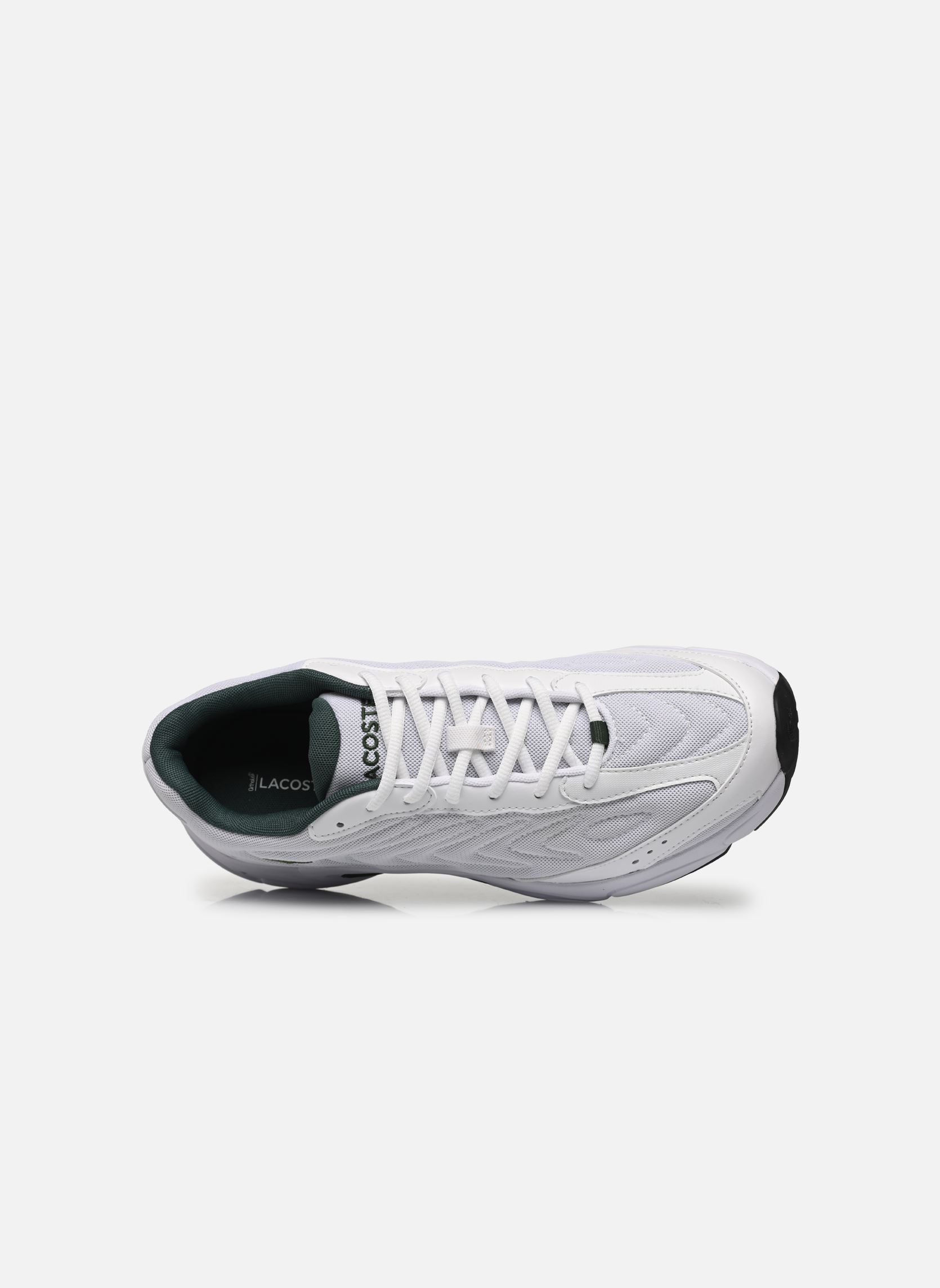 Baskets running STORM 96 2K LITE homme blanc Lacoste Baskets running STORM 96 2K LITE homme blanc WHT/DK GRN