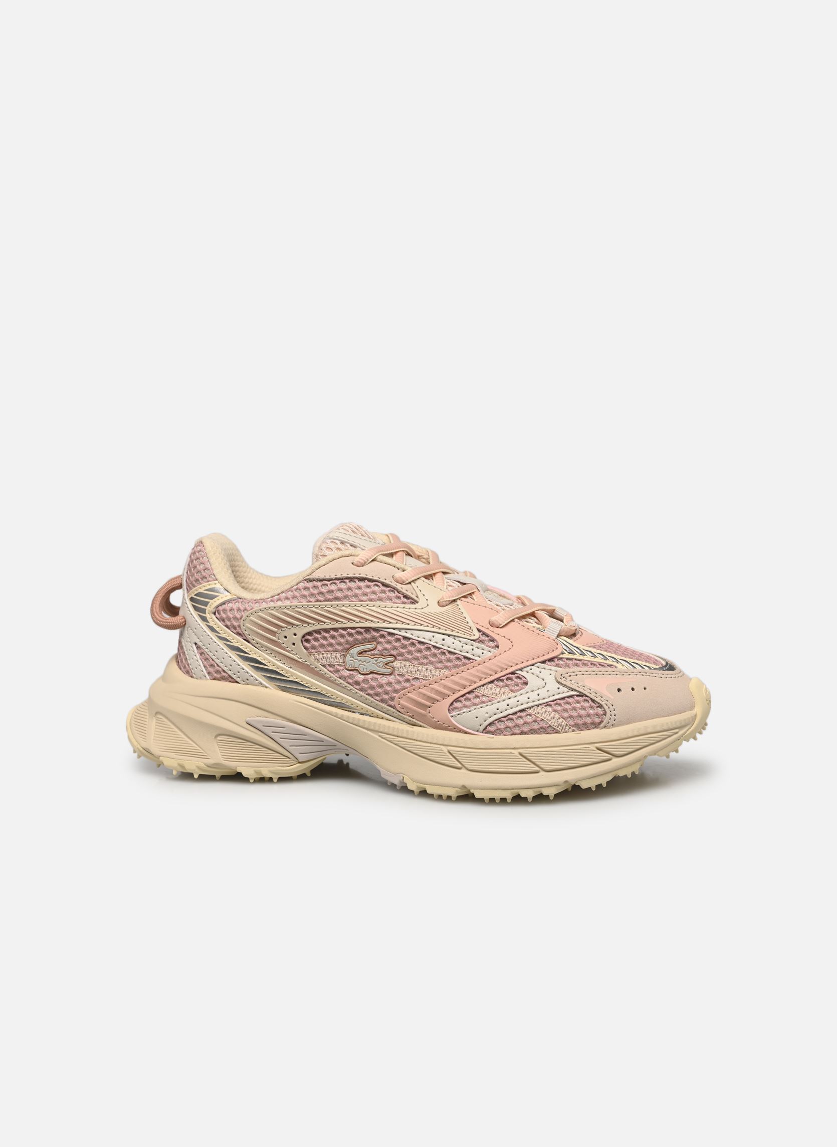 Sport Sneakers L003 NEO SHOT W dames roze Lacoste Sport Sneakers L003 NEO SHOT W dames roze OFF WHT/LT PNK