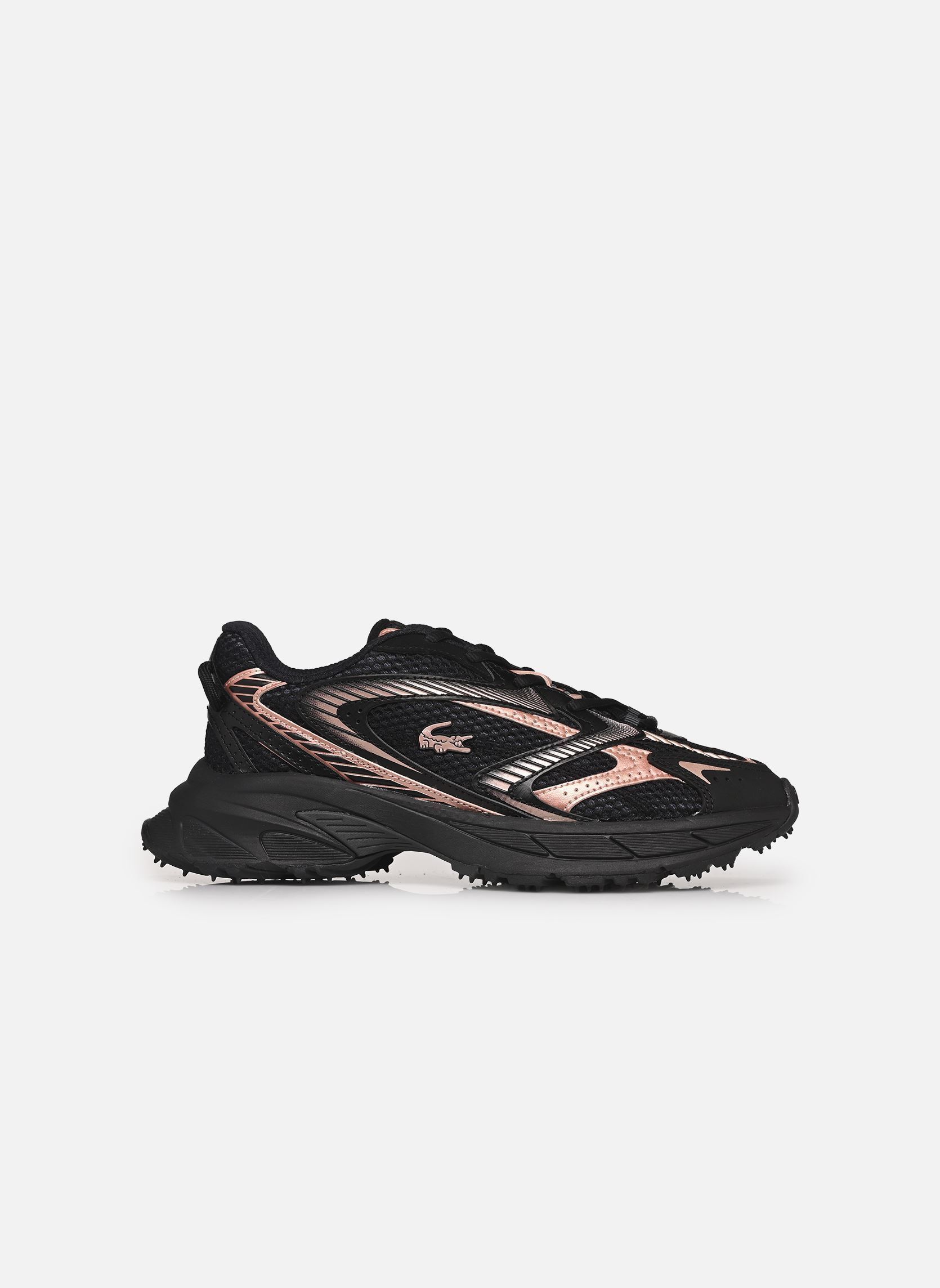 Sportliche Sneaker L003 NEO SHOT W damen schwarz Lacoste Sportliche Sneaker L003 NEO SHOT W damen schwarz BLK/PNK
