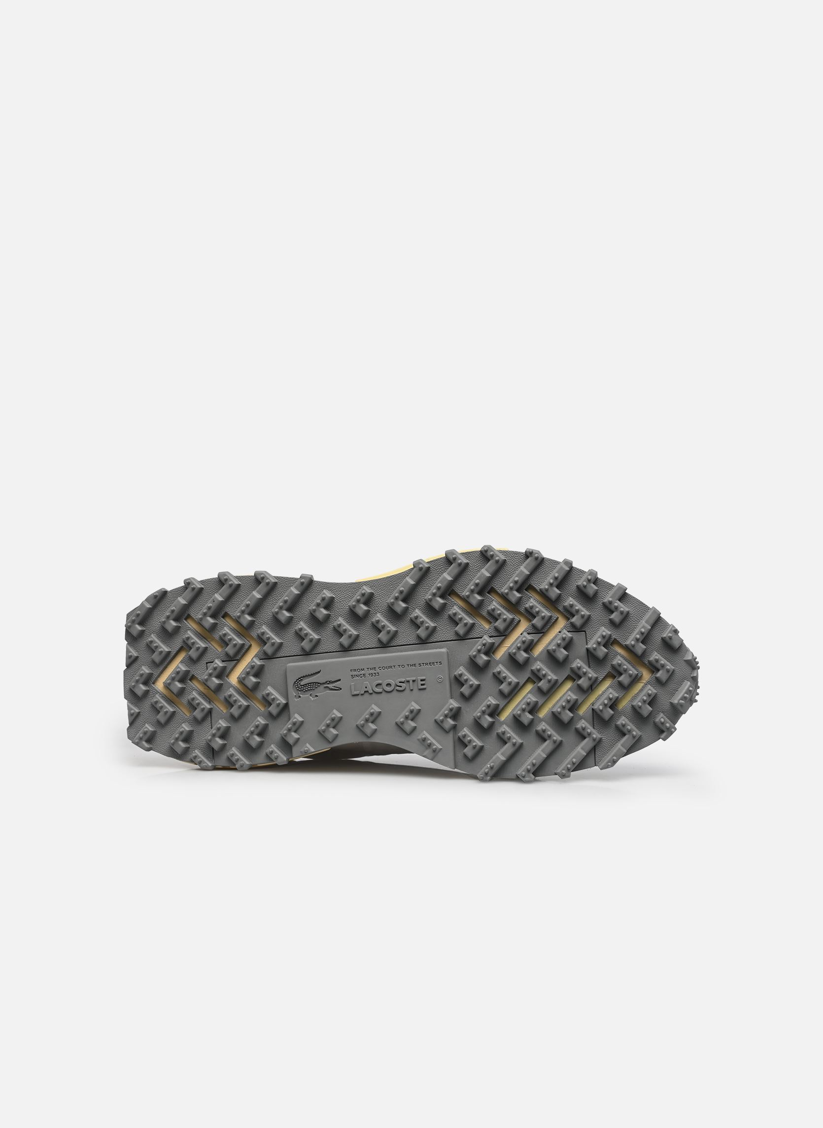 Baskets running ELITE ACTIVE M homme blanc Lacoste Baskets running ELITE ACTIVE M homme blanc WHT/LT YLW