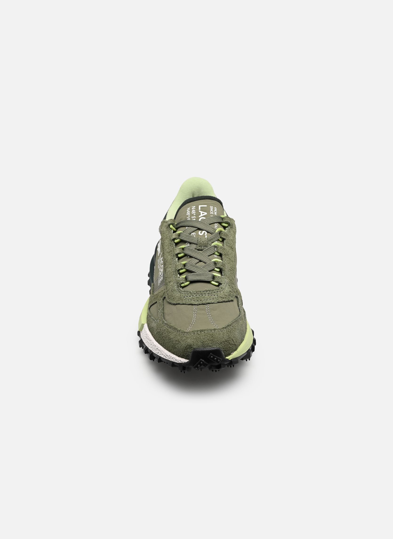Baskets running ELITE ACTIVE M homme vert Lacoste Baskets running ELITE ACTIVE M homme vert KHK/WHT