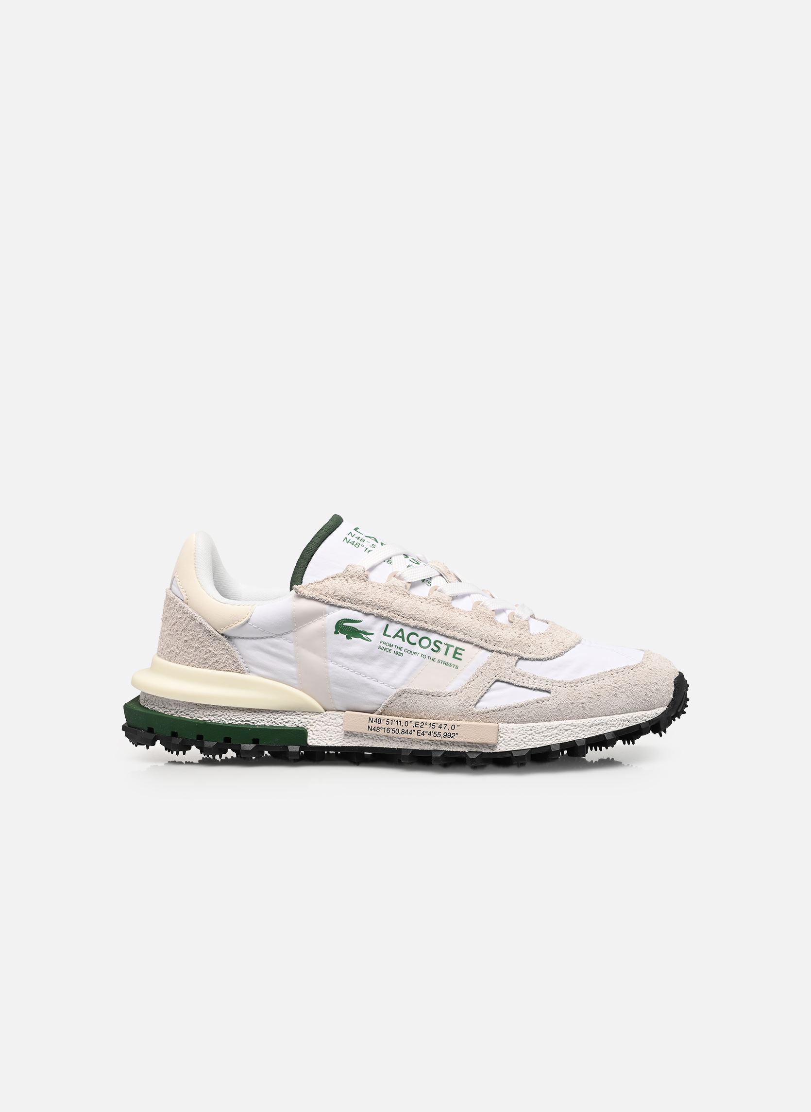 Hardloopschoenen ELITE ACTIVE M heren wit Lacoste Hardloopschoenen ELITE ACTIVE M heren wit WHT/WHT
