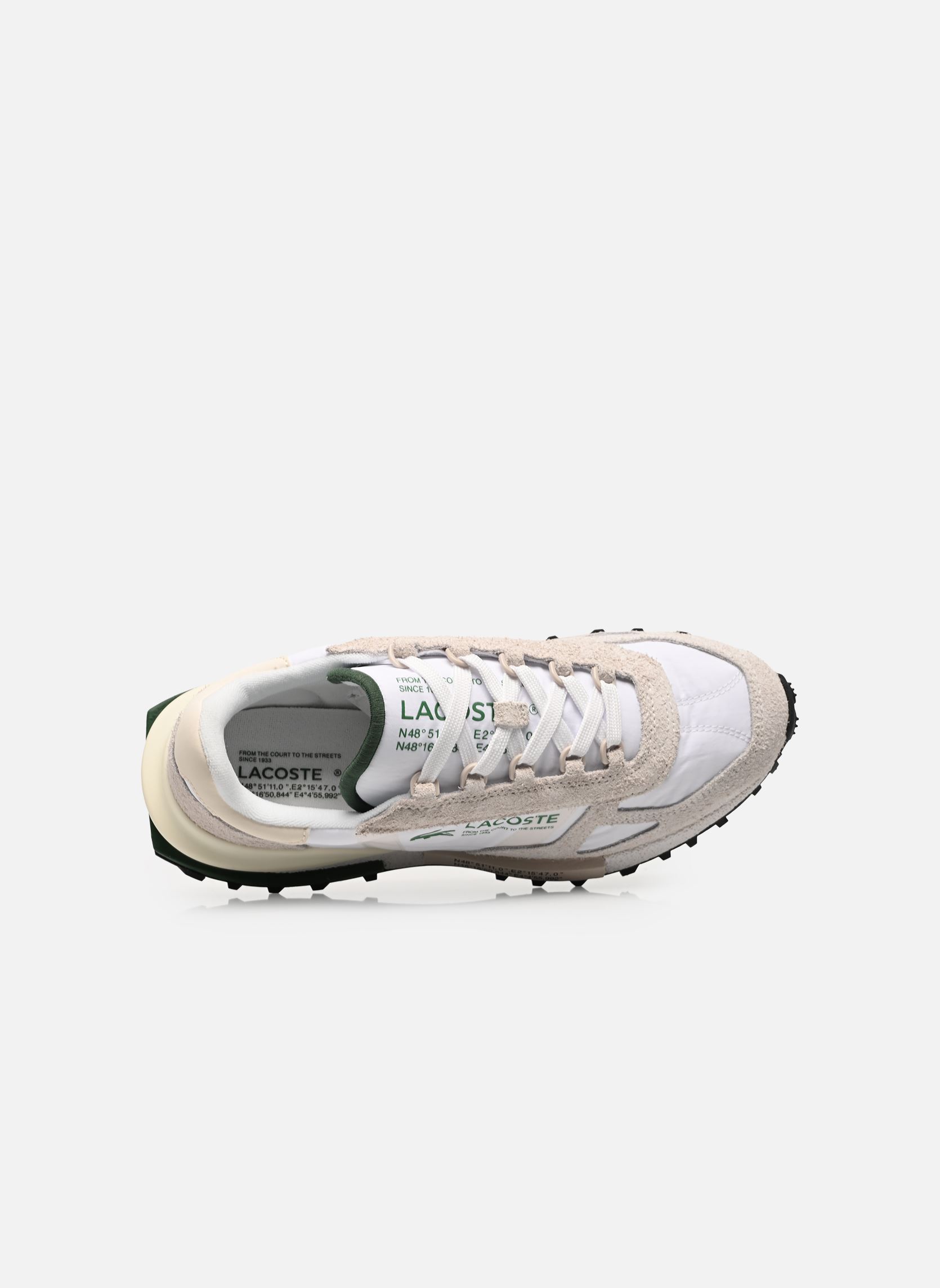Hardloopschoenen ELITE ACTIVE M heren wit Lacoste Hardloopschoenen ELITE ACTIVE M heren wit WHT/WHT