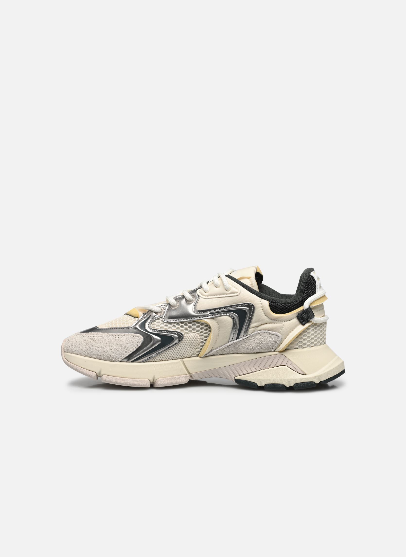 Sneakers L003 NEO M uomo bianco Lacoste Sneakers L003 NEO M uomo bianco Off Wht/Dk Grn