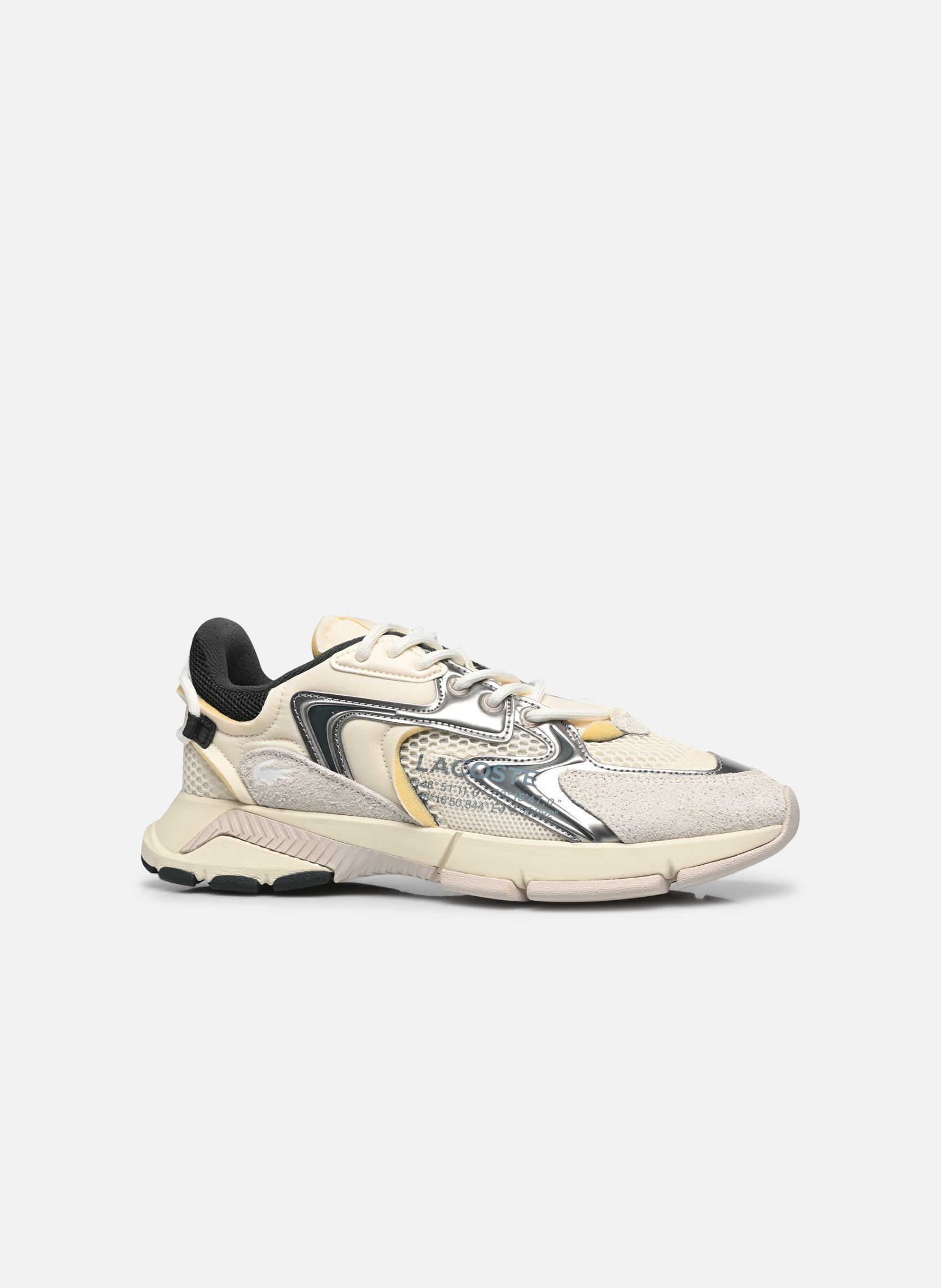 Sneakers L003 NEO M uomo bianco Lacoste Sneakers L003 NEO M uomo bianco Off Wht/Dk Grn