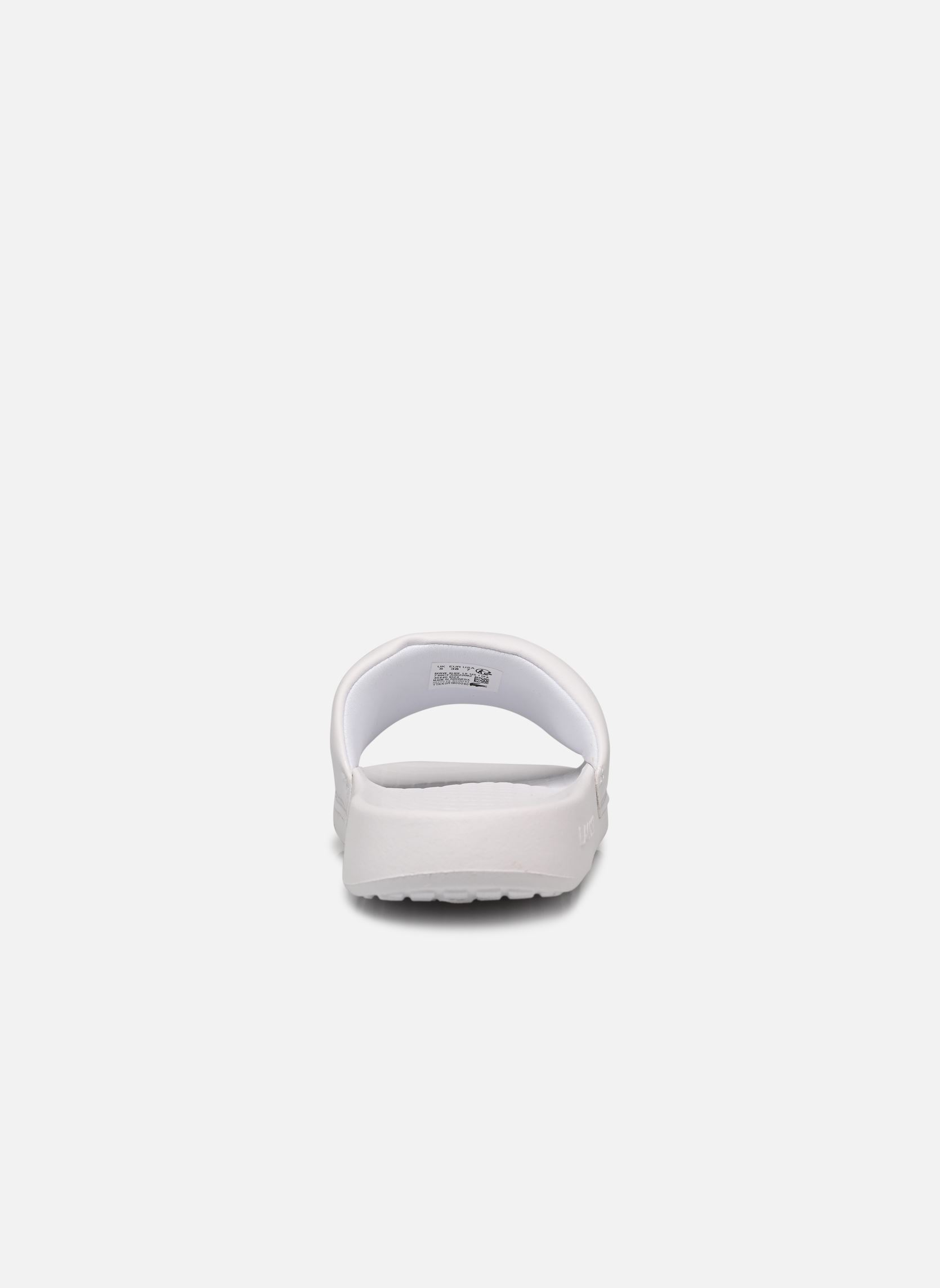 Mules et sabots SERVE SLIDE 1.0 W femme blanc Lacoste Mules et sabots SERVE SLIDE 1.0 W femme blanc WHT/GRN
