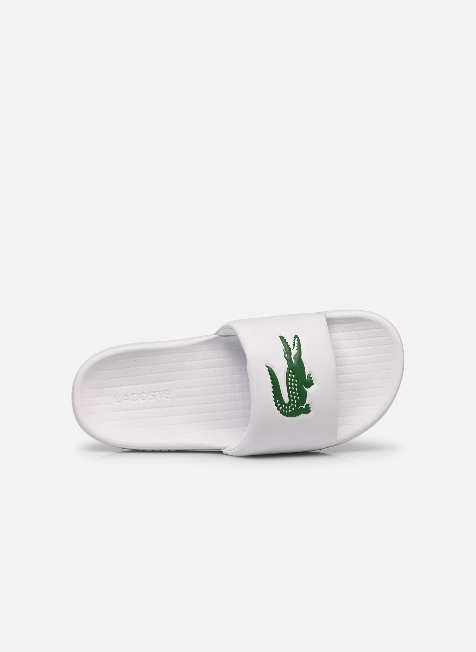Mules et sabots SERVE SLIDE 1.0 W femme blanc Lacoste Mules et sabots SERVE SLIDE 1.0 W femme blanc WHT/GRN