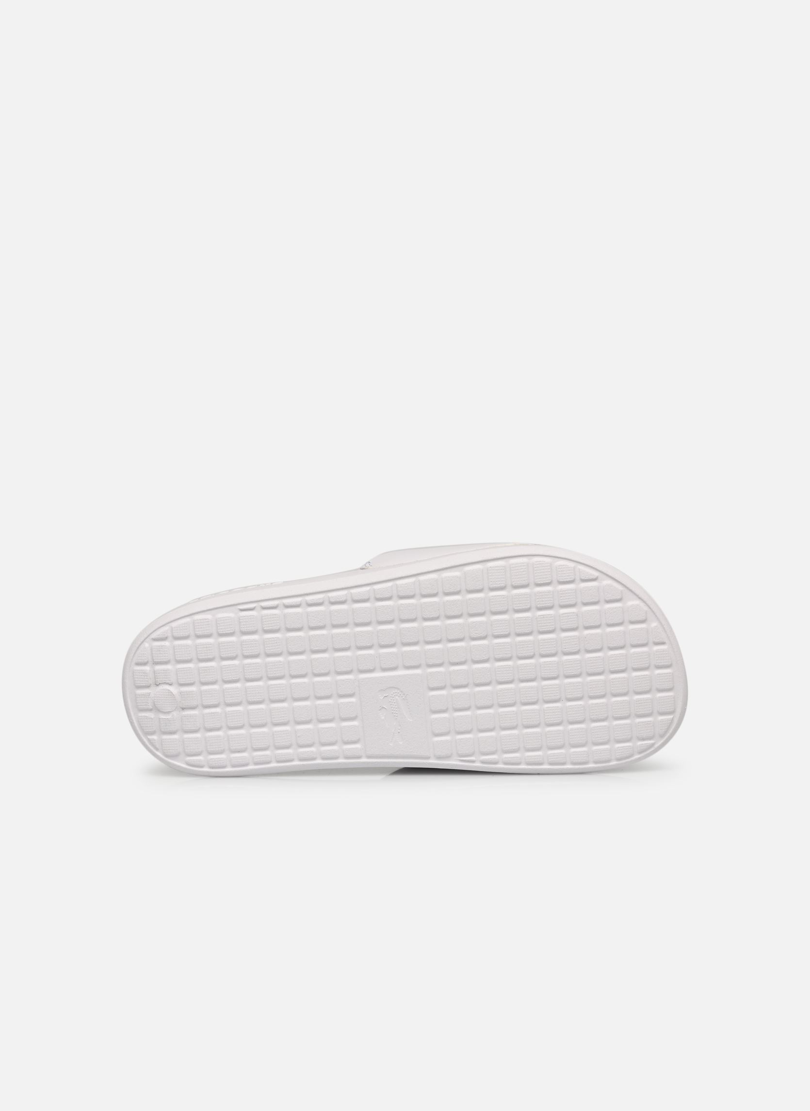 Mules et sabots SERVE SLIDE 1.0 W femme blanc Lacoste Mules et sabots SERVE SLIDE 1.0 W femme blanc WHT/GRN