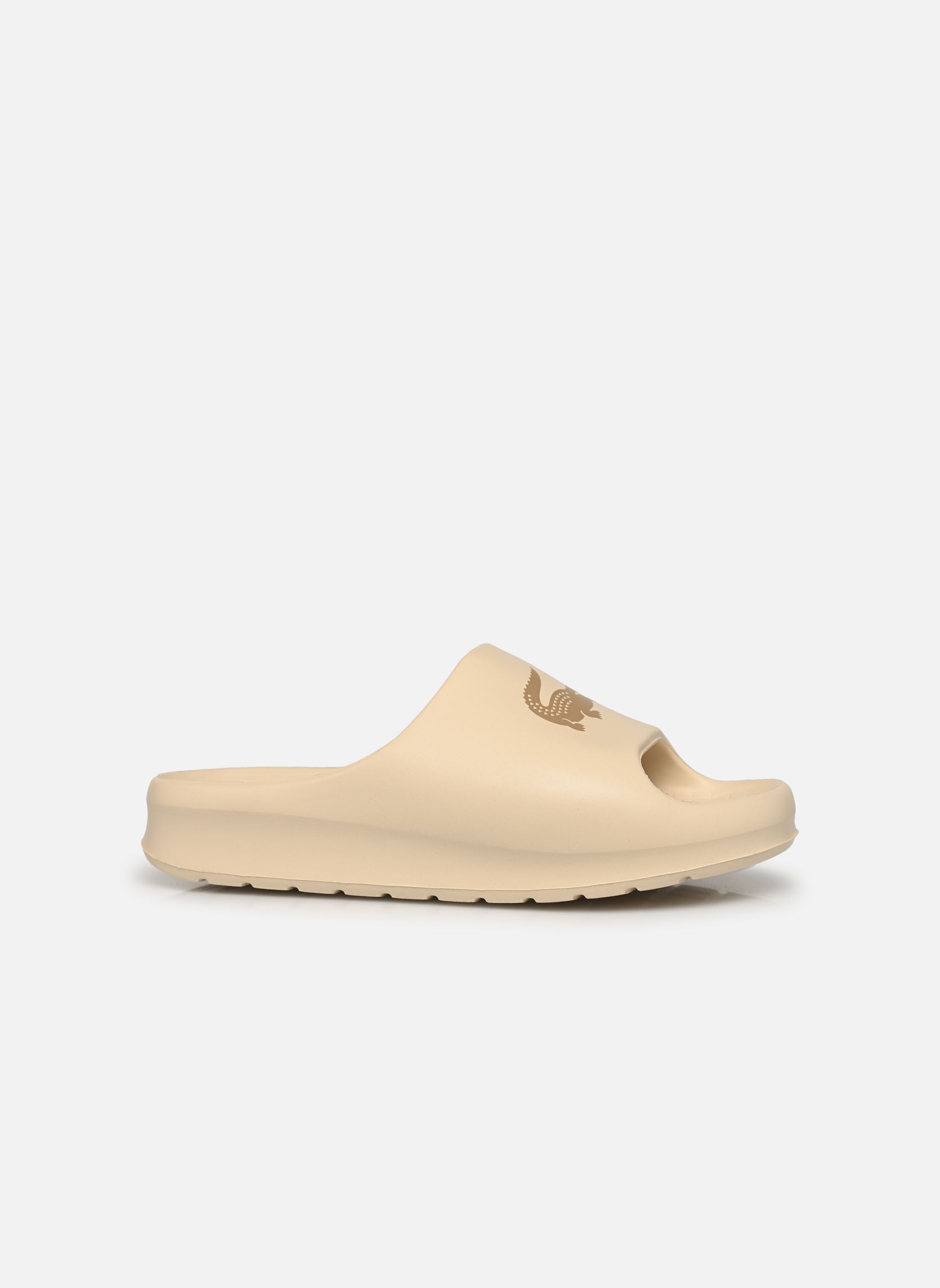 Mules et sabots Serve Slide 2.0 W femme beige Lacoste Mules et sabots Serve Slide 2.0 W femme beige OFF WHT/TAN