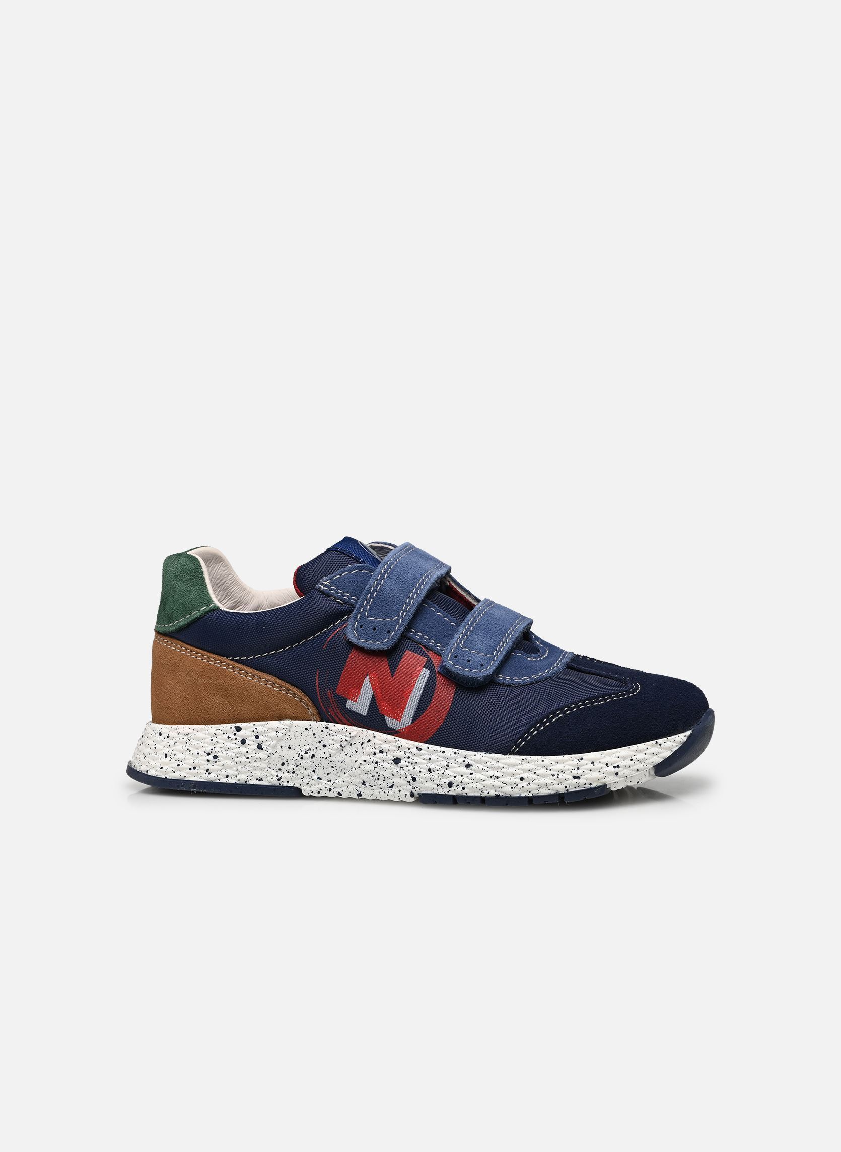 Niedrige Sneaker Jesko 2 VL. jungen mehrfarbig Naturino Niedrige Sneaker Jesko 2 VL. jungen mehrfarbig FABRIC/NAVY AZURE BROWN